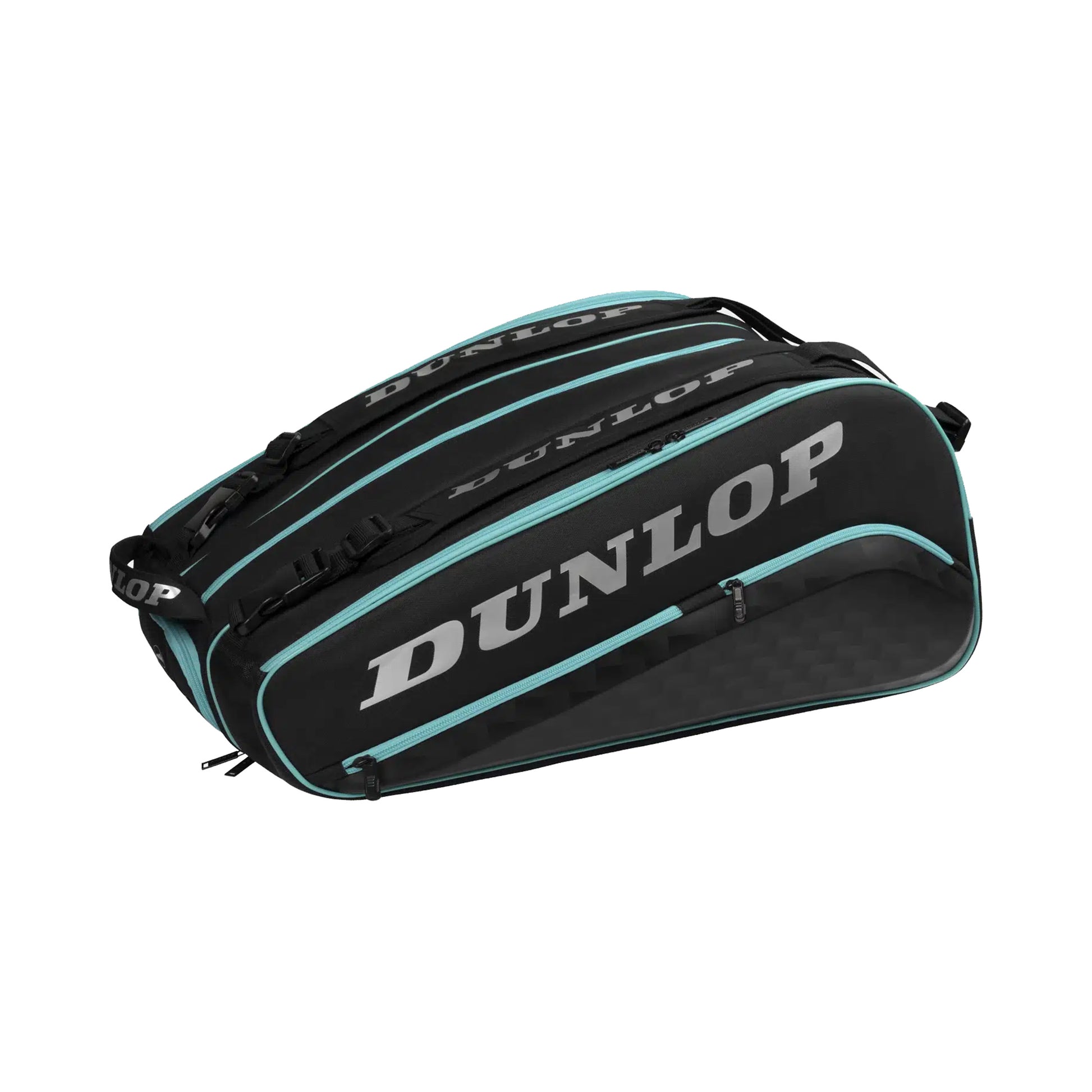 Dunlop Elite Borsa Per Racchetta Da Padel-Nero,Verde