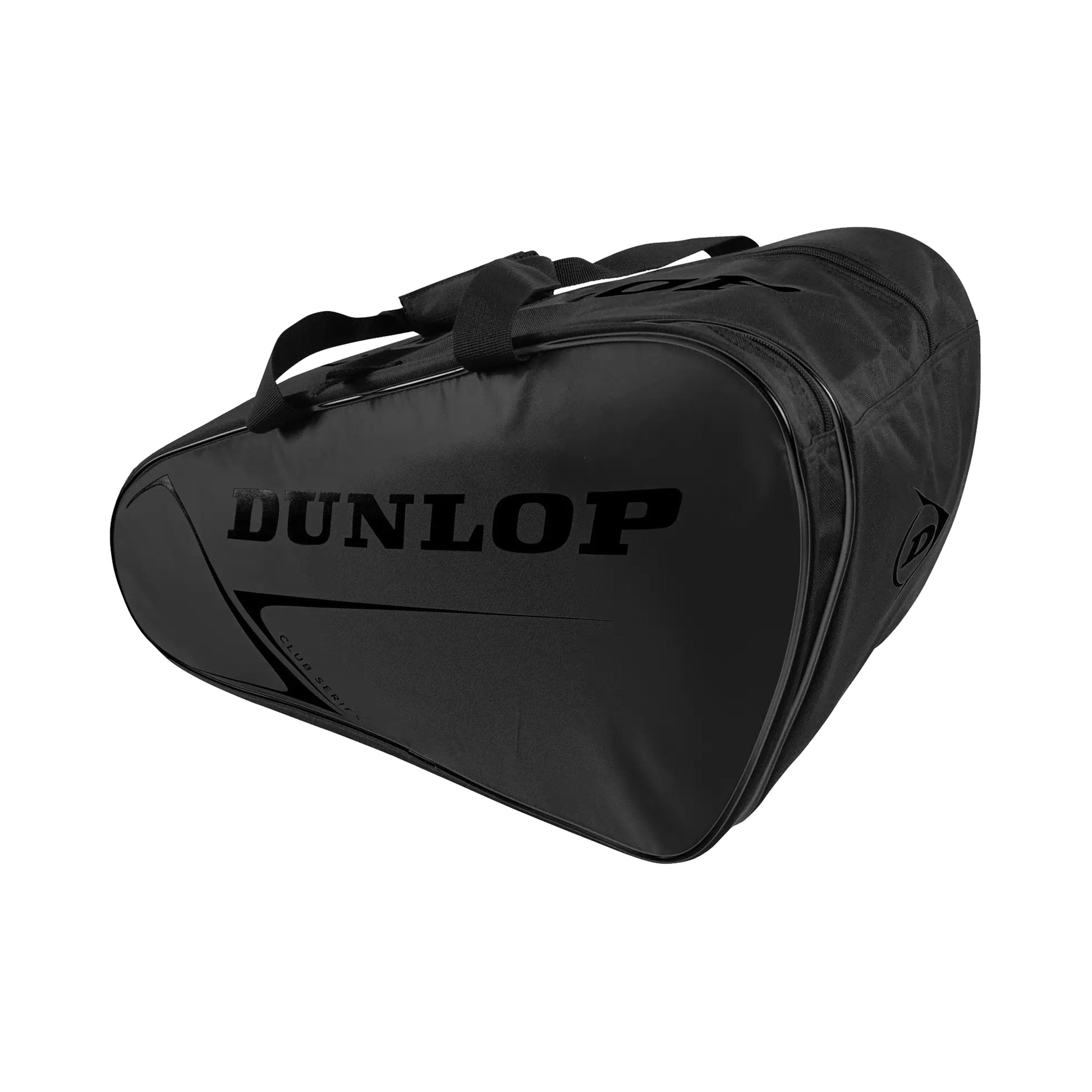 Dunlop Club Borsa Per Racchetta Da Padel-Nero,Nero