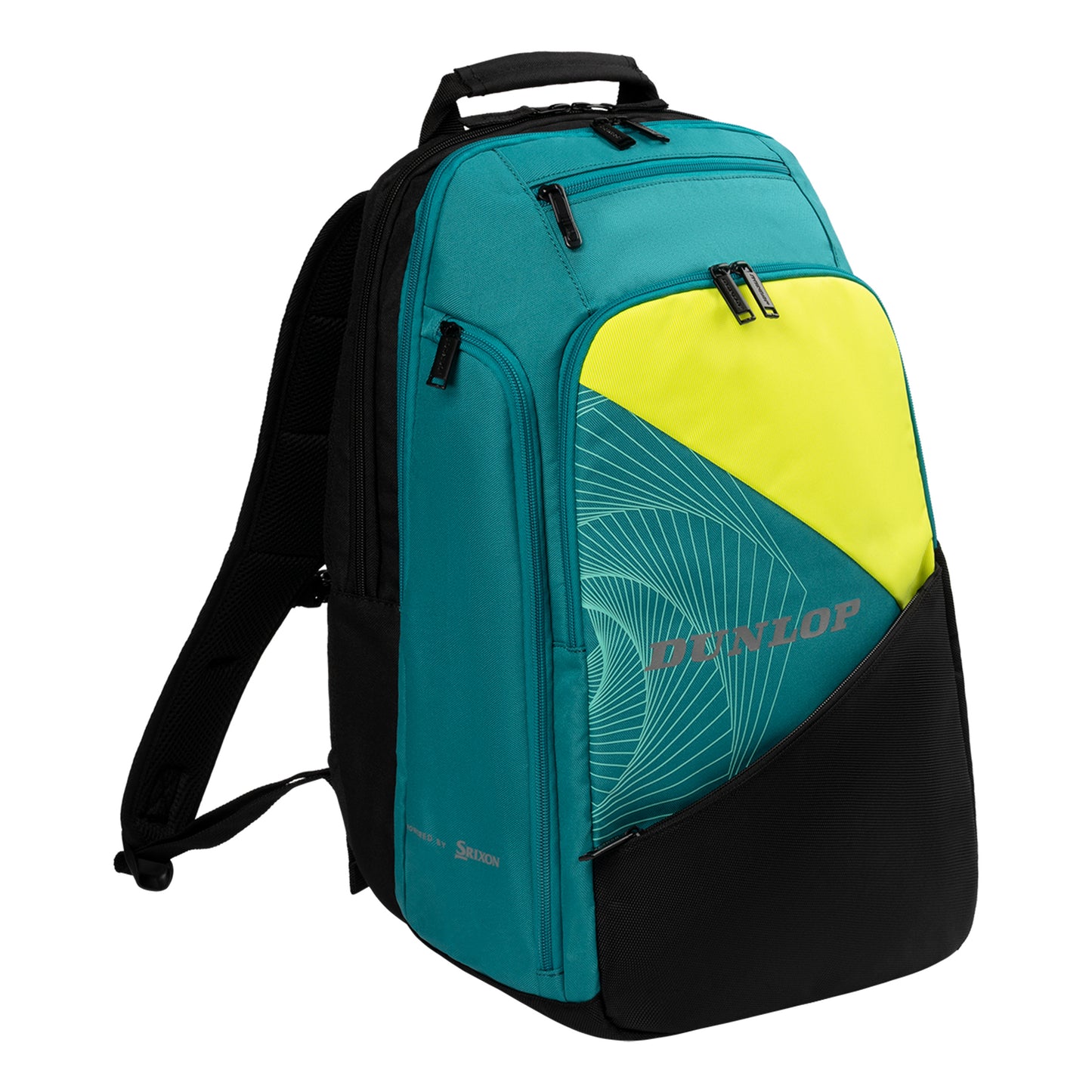 Dunlop SX Performance Zaino-Nero,Turchese