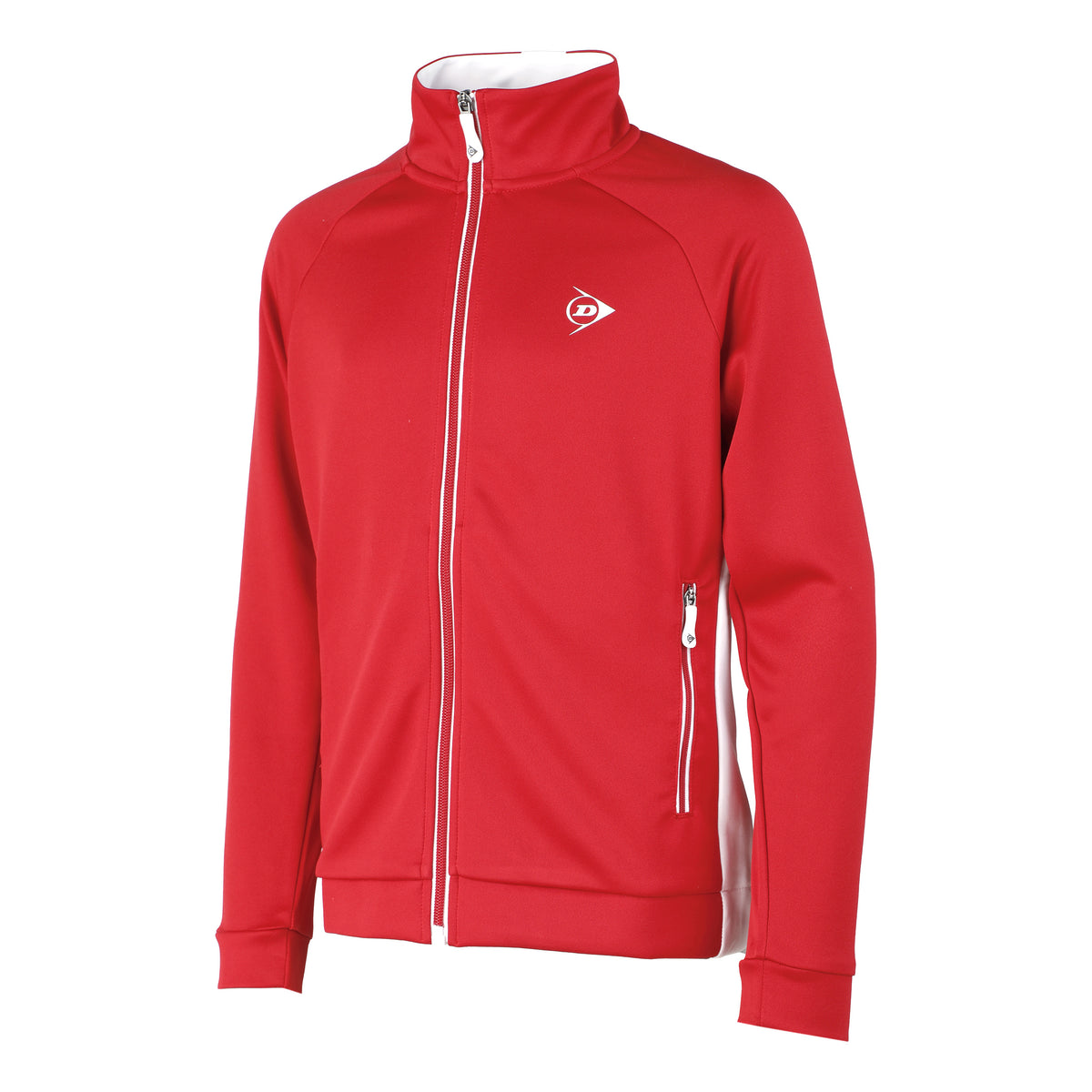 Dunlop Club Line Knitted Giacca da allenamento Ragazzi - rosso,