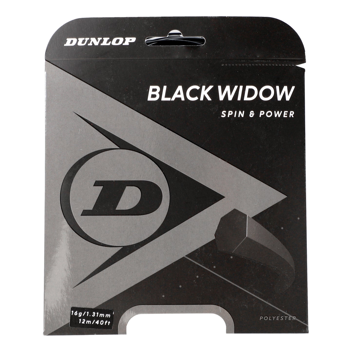 Dunlop Black Widow Set Di Corde 12m-Nero