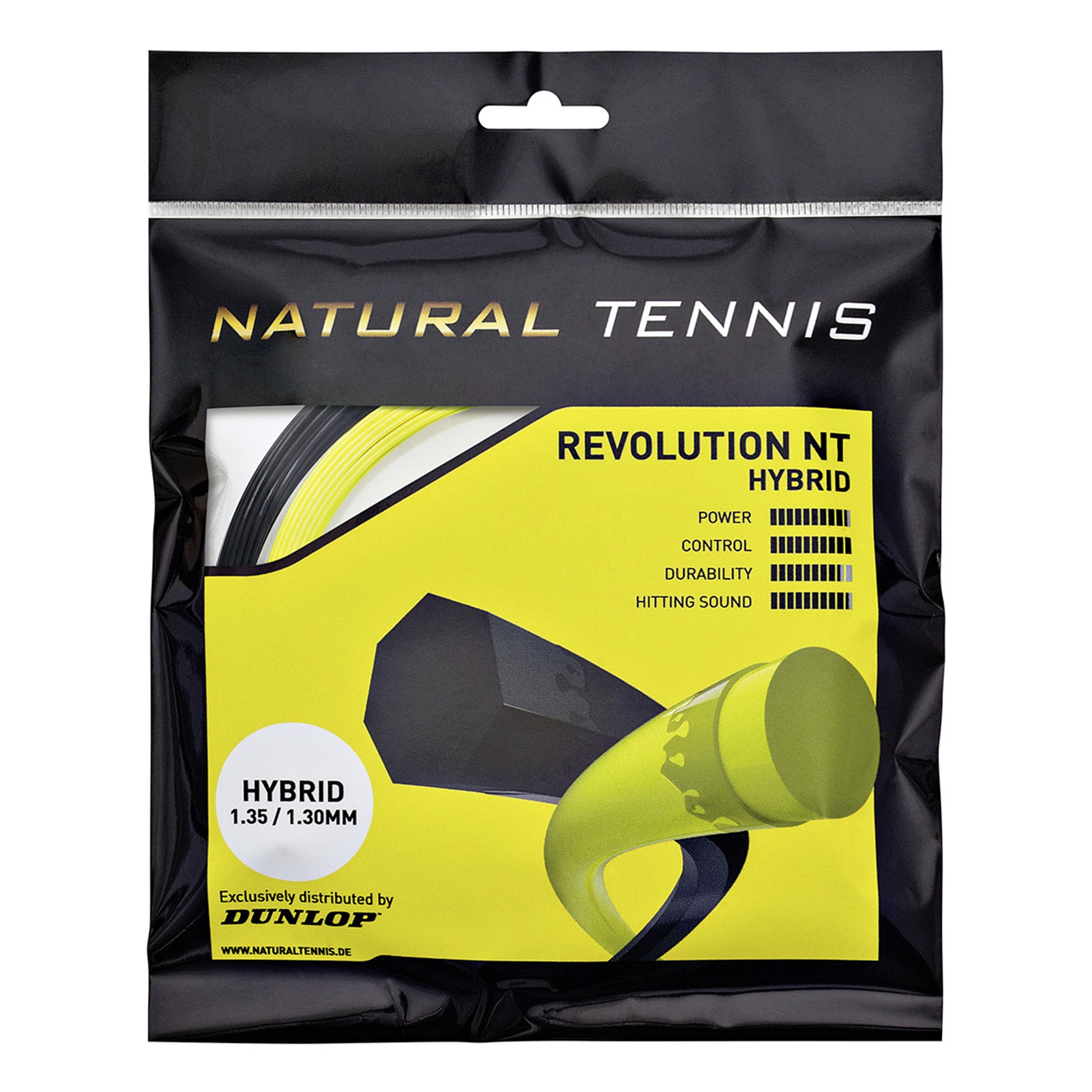 Dunlop Revolution NT Hybrid Set Set di corde 12m - nero