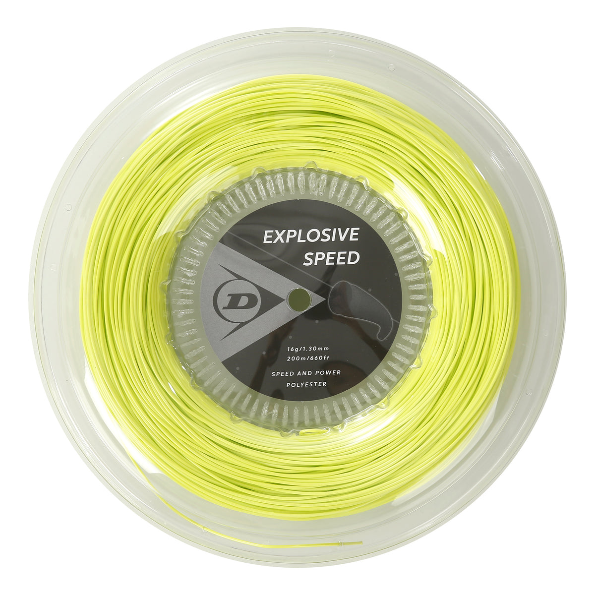 Dunlop Explosive Speed Rotolo di corde 200m - giallo