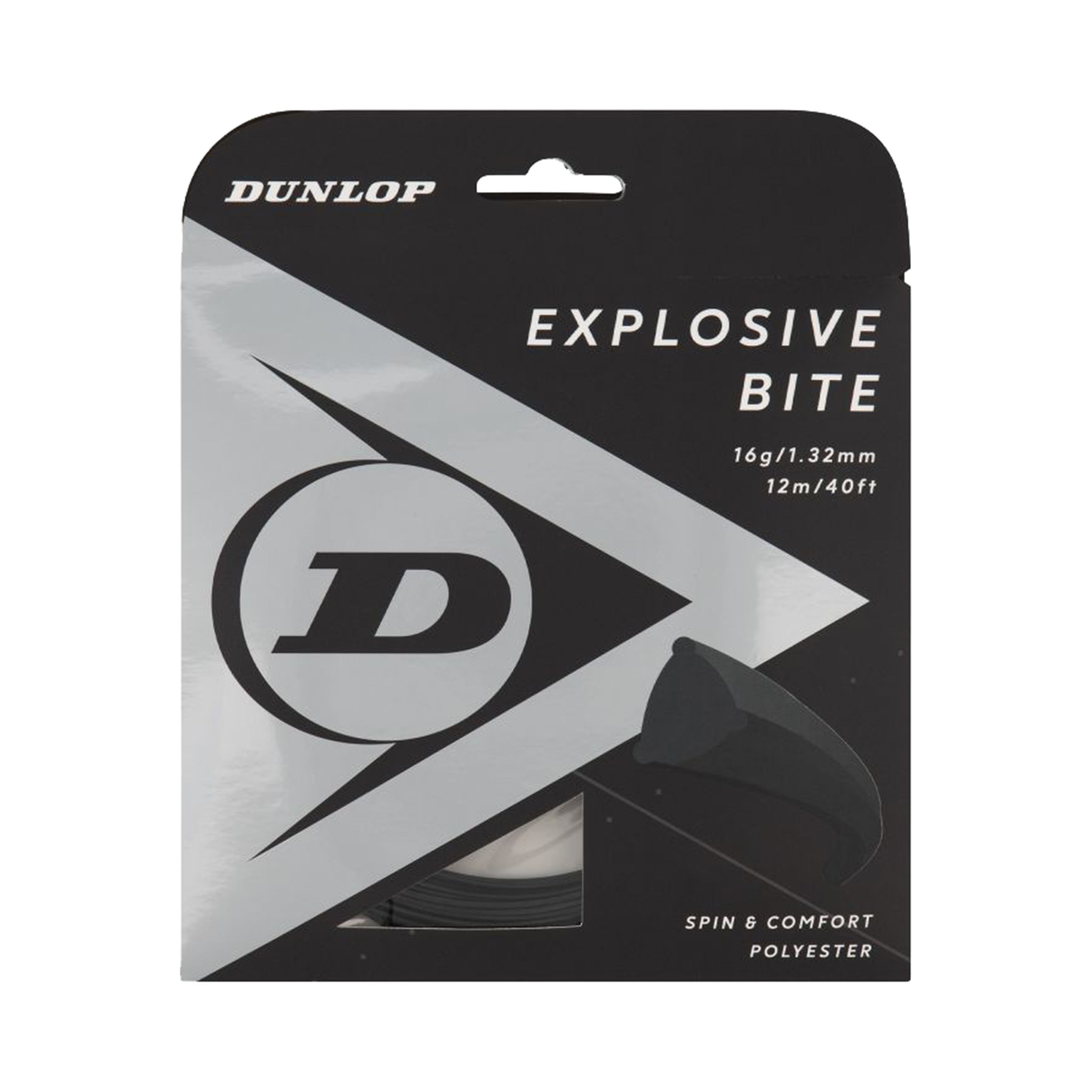 Dunlop Explosive Bite Set di corde 12m - nero