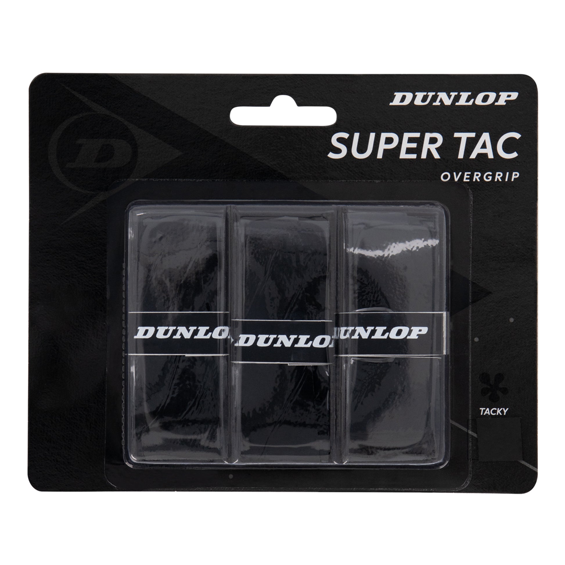 Dunlop Super Tac Confezione da 3 - nero