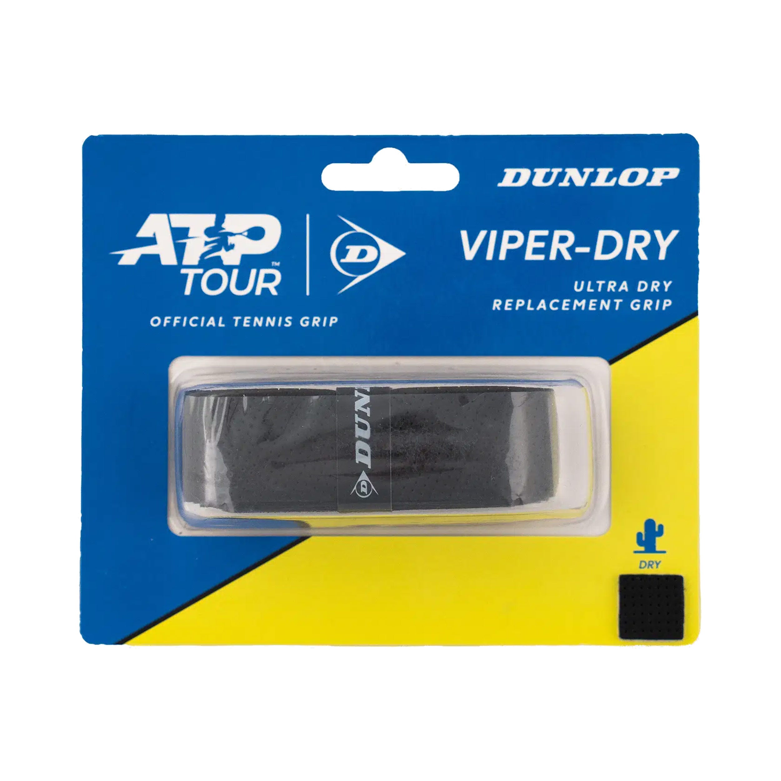 Dunlop ATP Viperdry Replacement Grip Confezione da 1 - nero