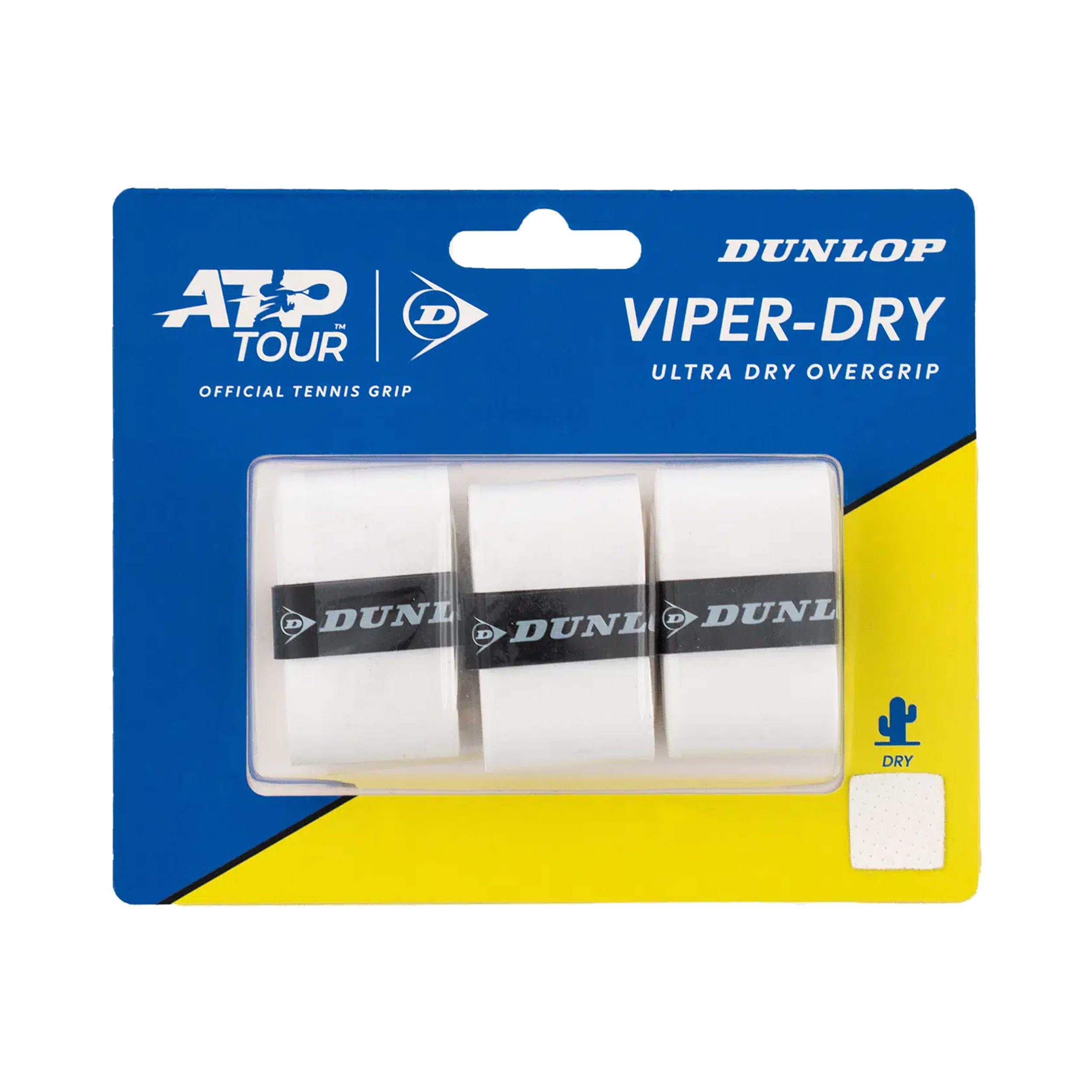 Dunlop Viperdry Confezione da 3 - bianco