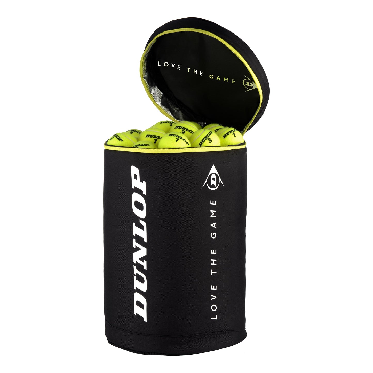 Dunlop Tennis Ball Bag Cesto Per Palline-Nero