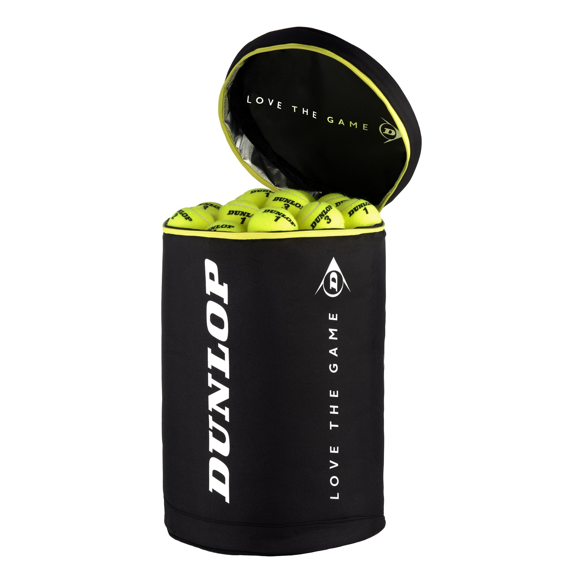 Dunlop Tennis Ball Bag Cesto Per Palline-Nero