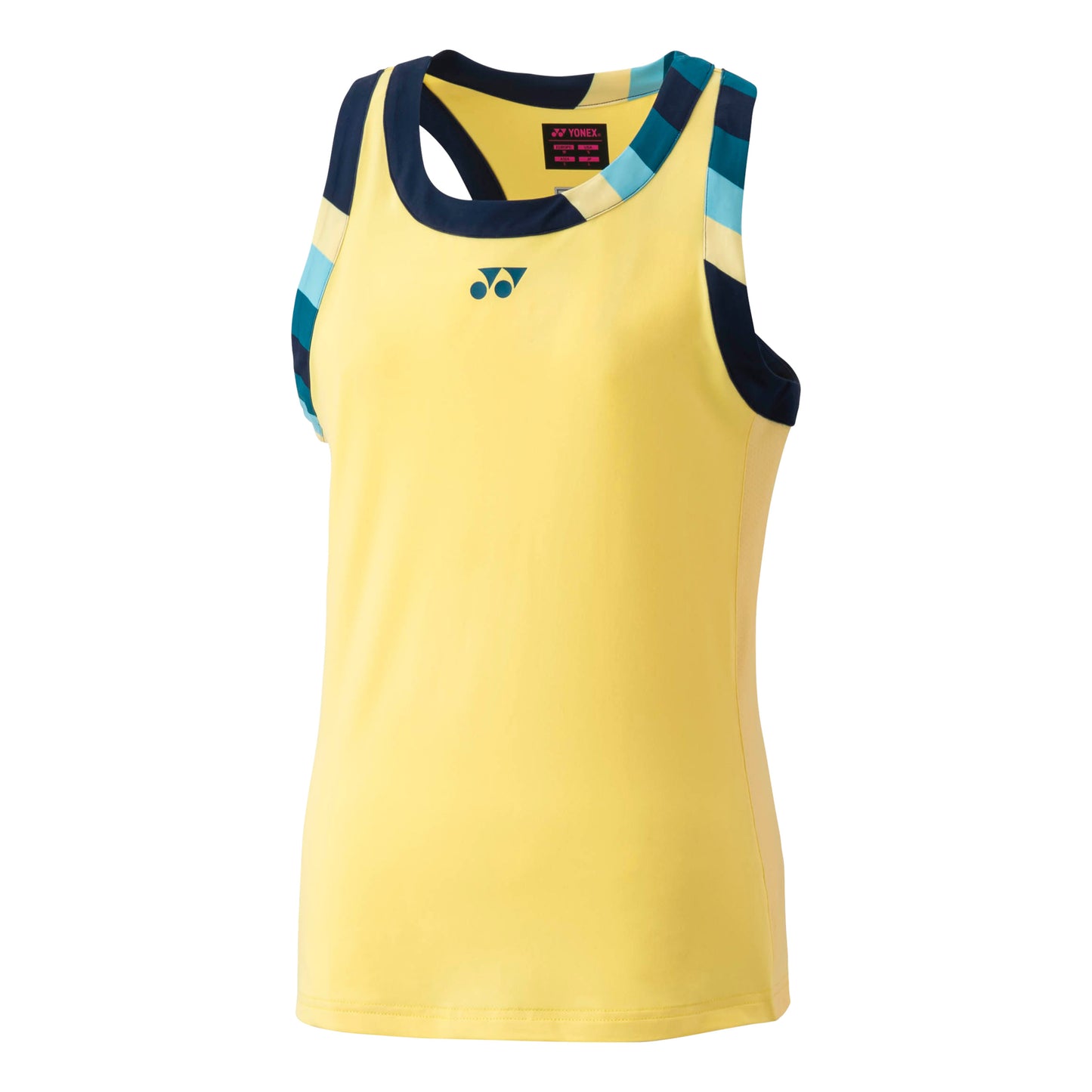 Yonex Canottiera Donna-Giallo,Multicolore