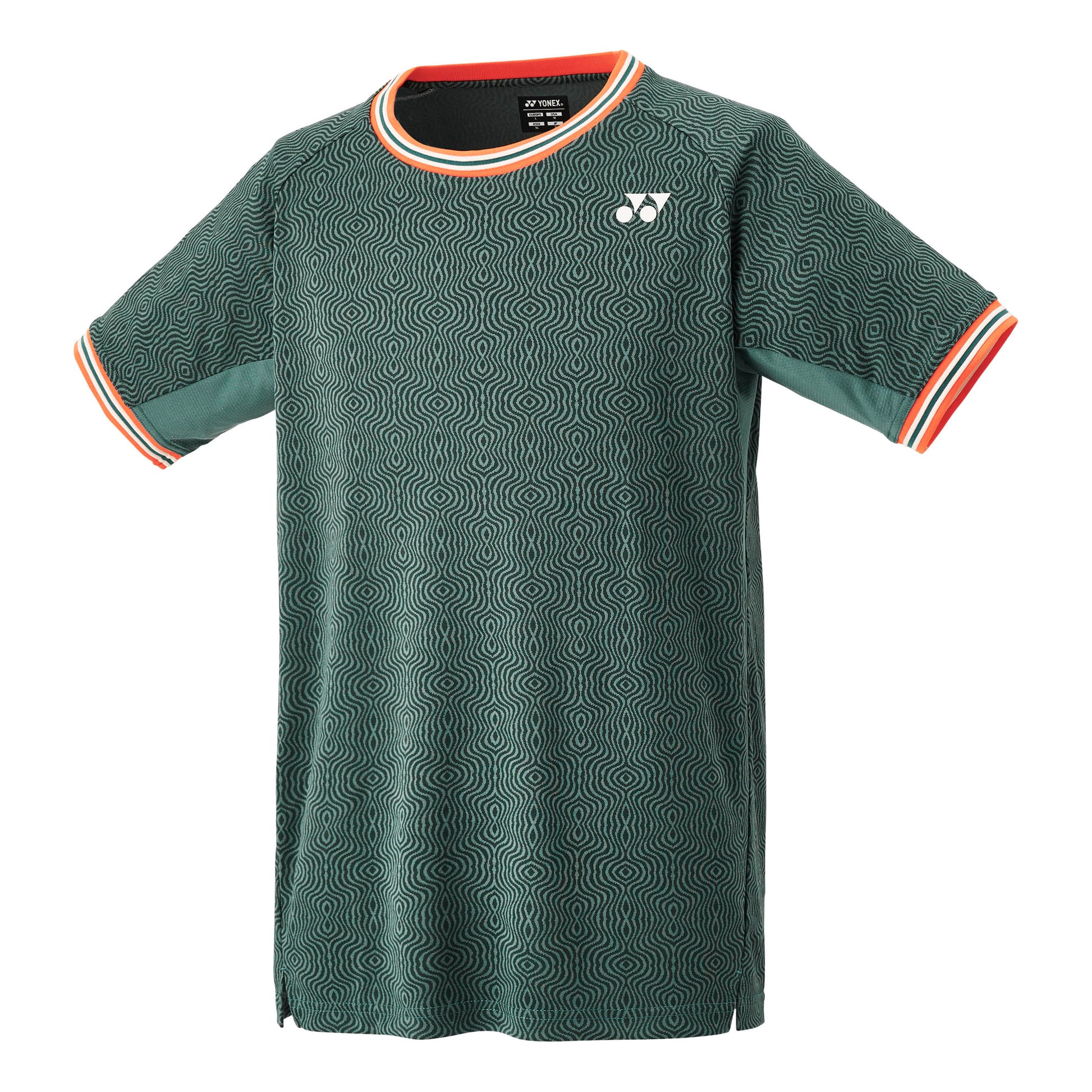 Yonex Crew Neck Maglietta Uomini - oliva,