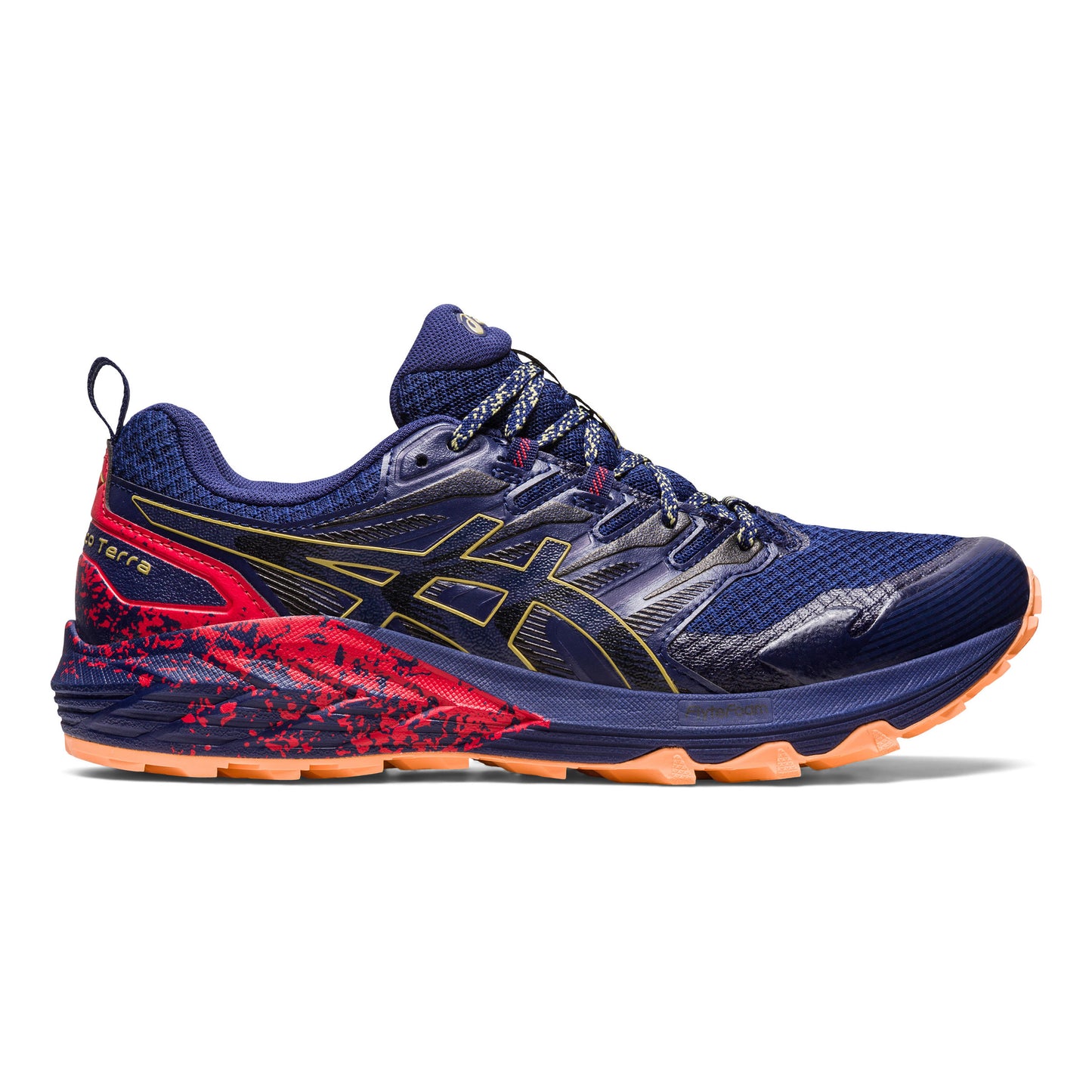ASICS Gel-Trabuco Terra Scarpa da trail Uomini - blu, rosso