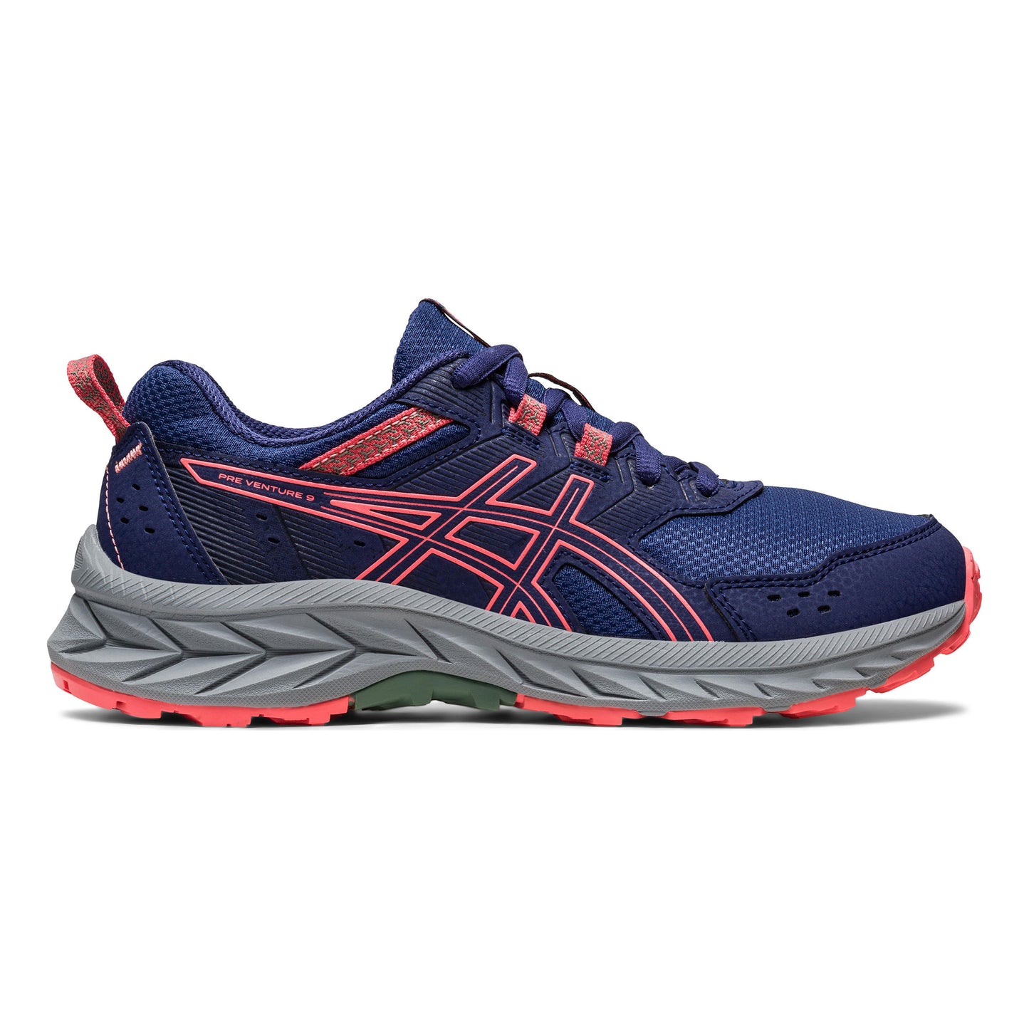 ASICS Pre-Venture 9 GS Scarpa da trail Bambini - blu, corallo