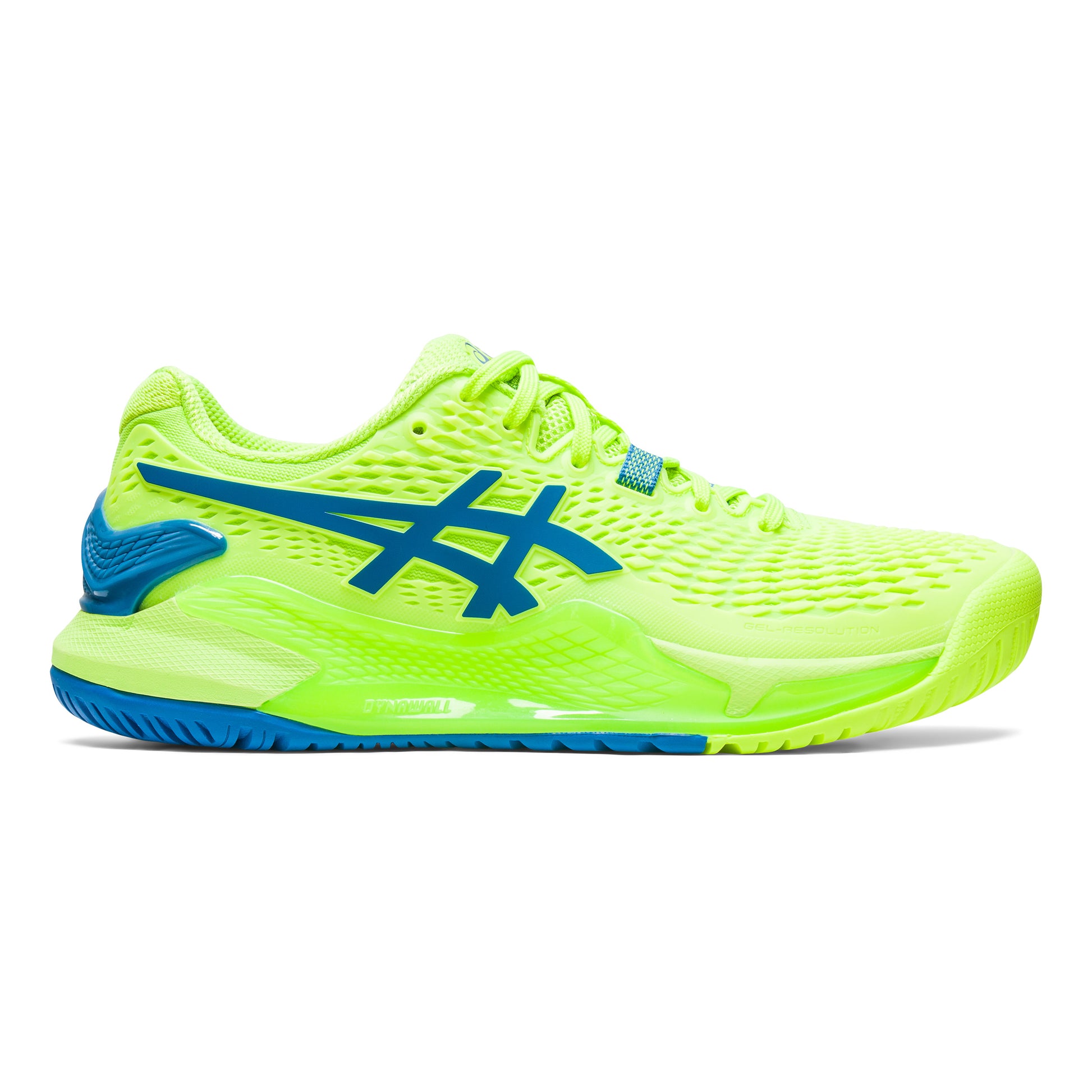 ASICS Gel-Resolution 9 Scarpa per tutte le superfici Donna - verde neon, blu