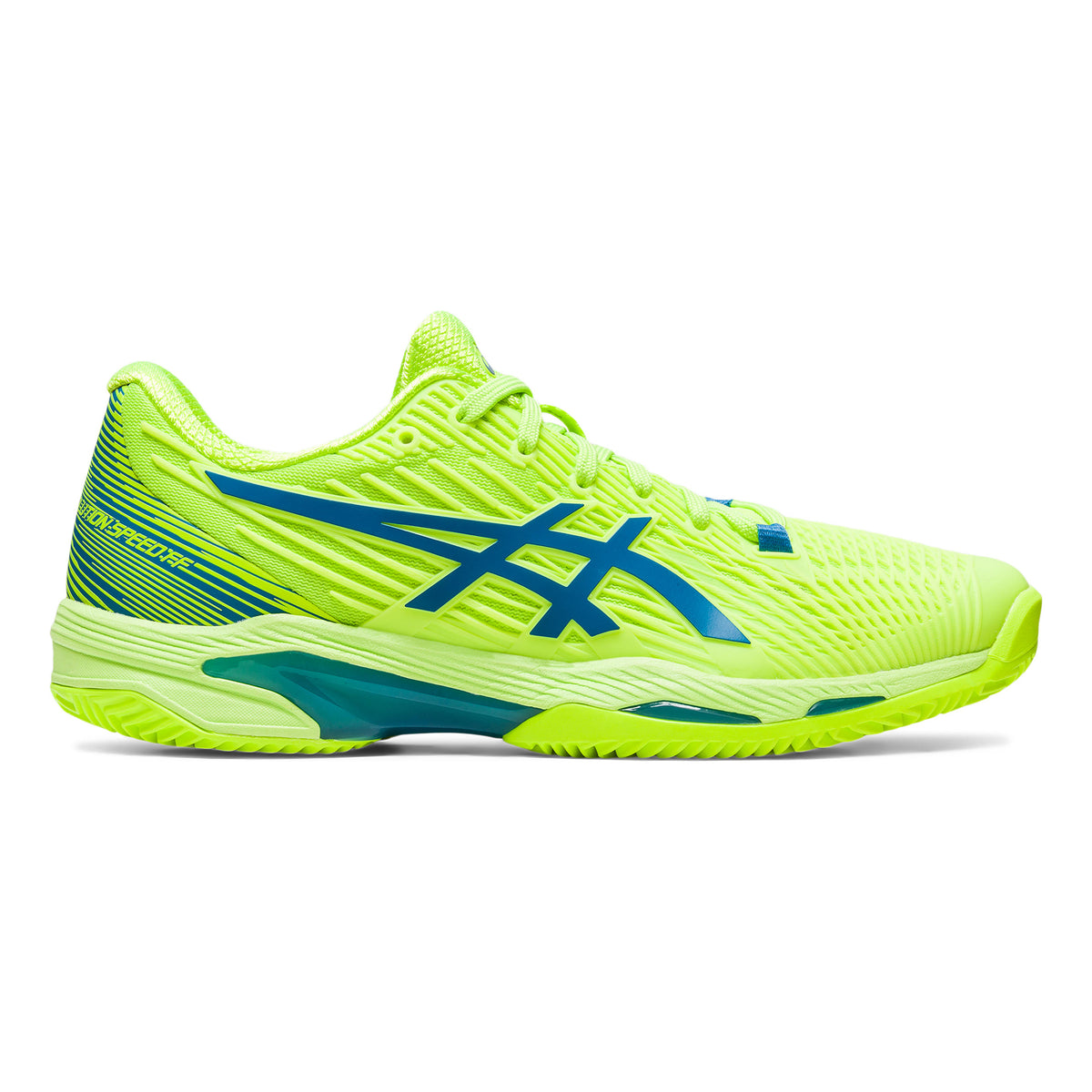ASICS Solution Speed FF 2 Scarpa per terra rossa Donna - verde neon, blu