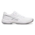 Gel-Game 9 Scarpa per terra rossa Donna - bianco, argento
