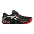 GEL-Resolution 9 Scarpa per terra rossa Uomini - nero, argento