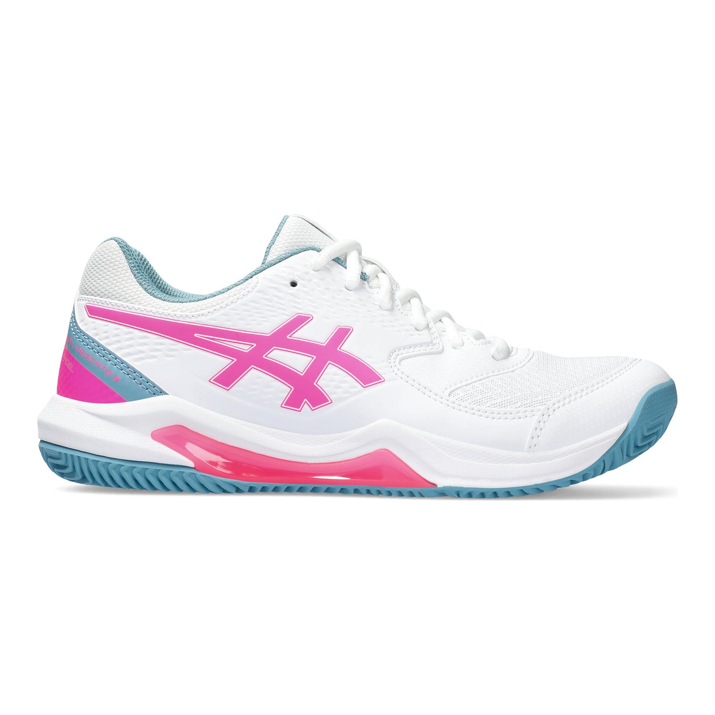 ASICS Gel-Dedicate 8 Scarpa da padel Donna - bianco, rosa