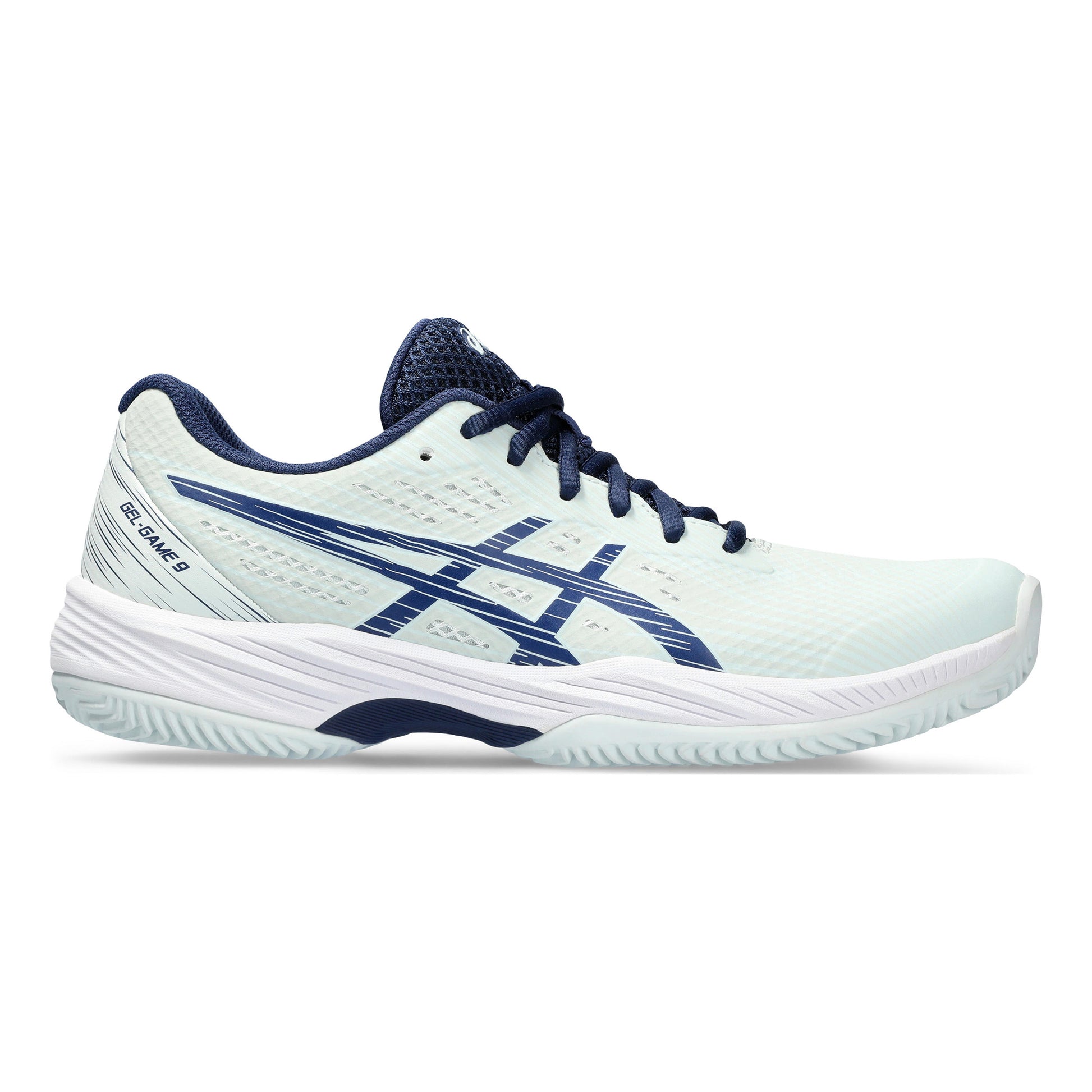 ASICS Gel-Game 9 Scarpa per terra rossa Donna - menta, blu scuro