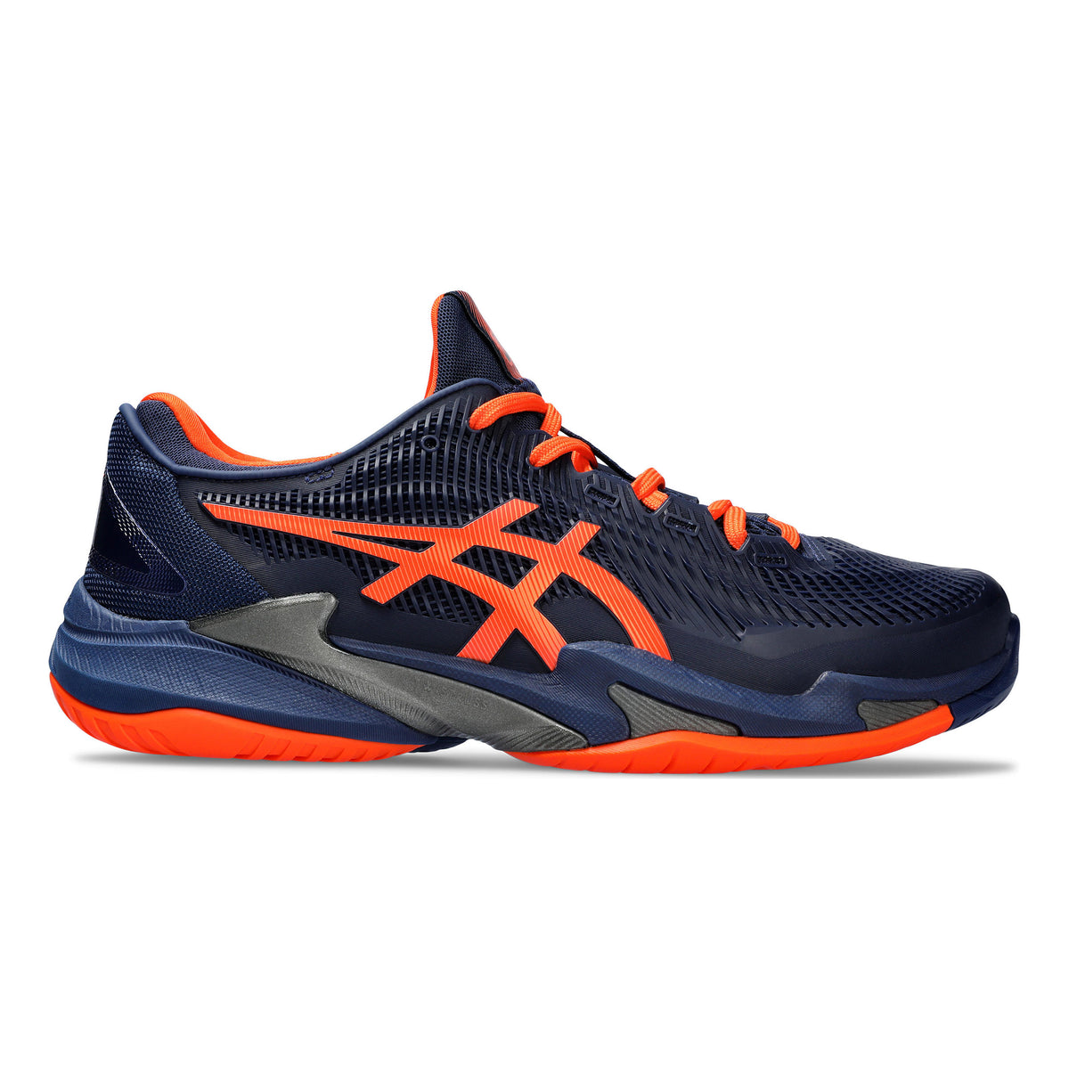 ASICS Court FF 3 Scarpa per tutte le superfici Uomini - blu scuro, arancione