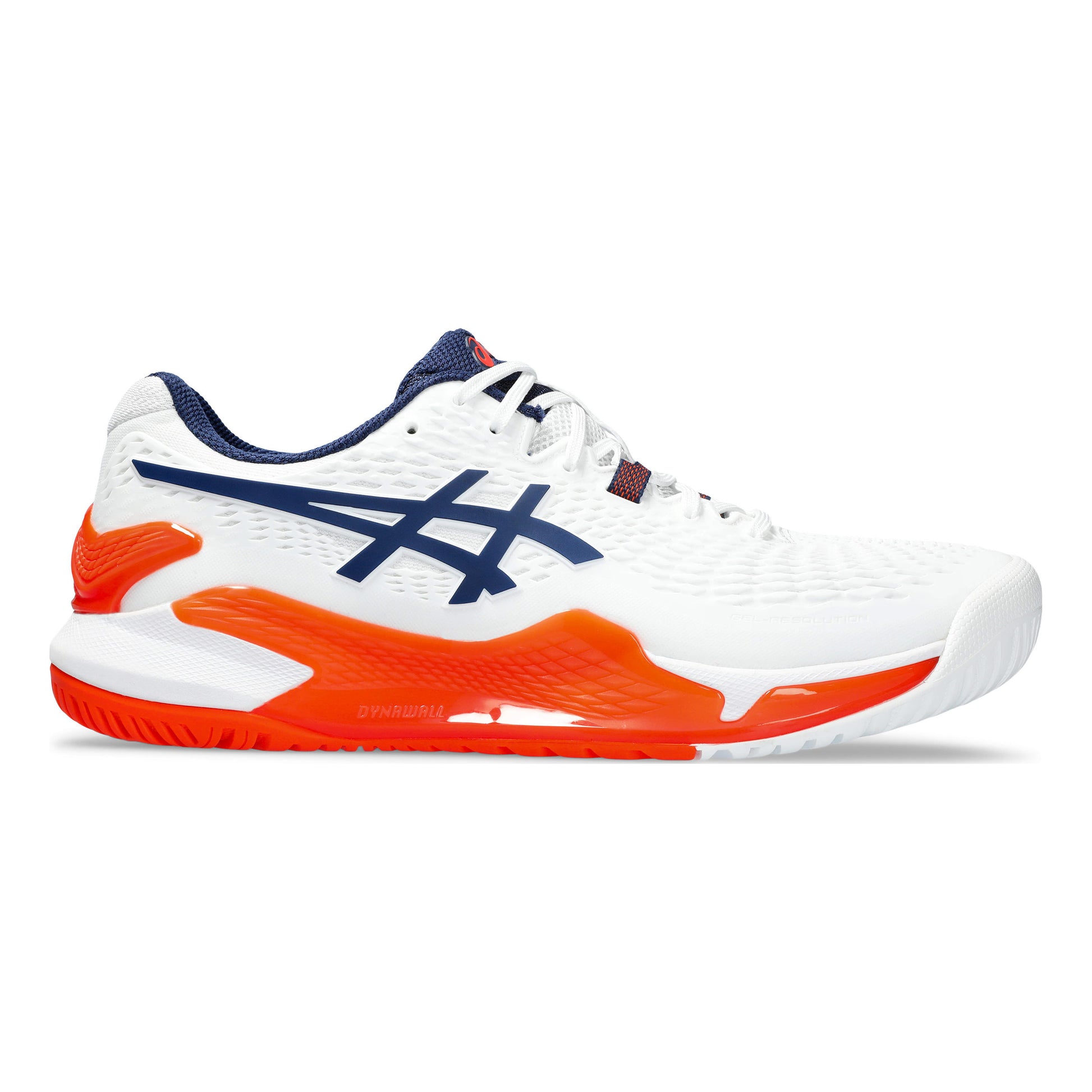 ASICS Gel-Resolution 9 Scarpa per tutte le superfici Uomini - bianco, arancione