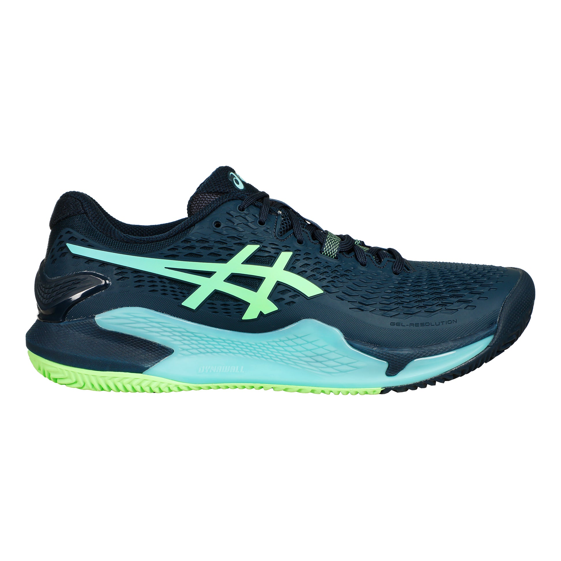 ASICS GEL-Resolution 9 Scarpa per terra rossa Uomini - blu scuro