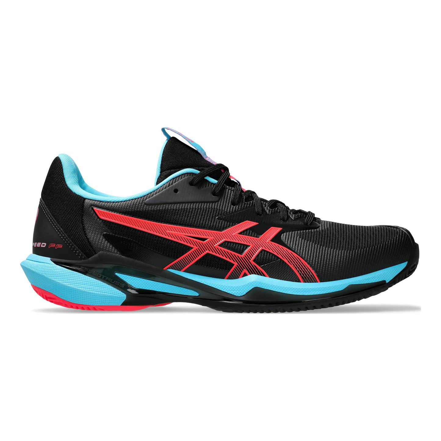 ASICS Solution Speed FF3 Scarpa per terra rossa Uomini - nero, rosso