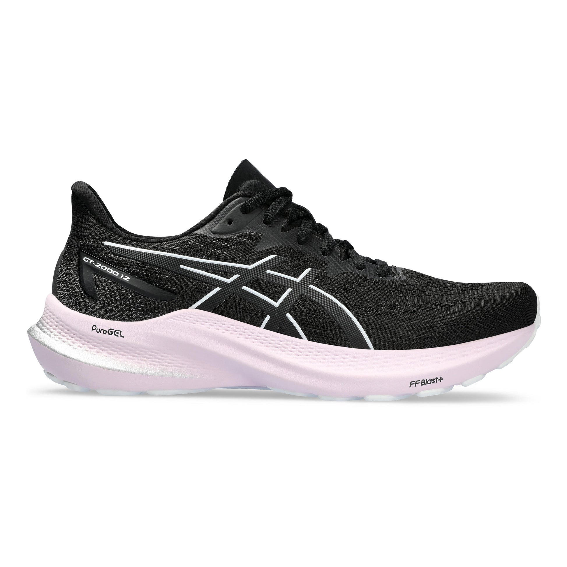 ASICS GT-2000 12 Scarpa stabile Donna - nero, rosa