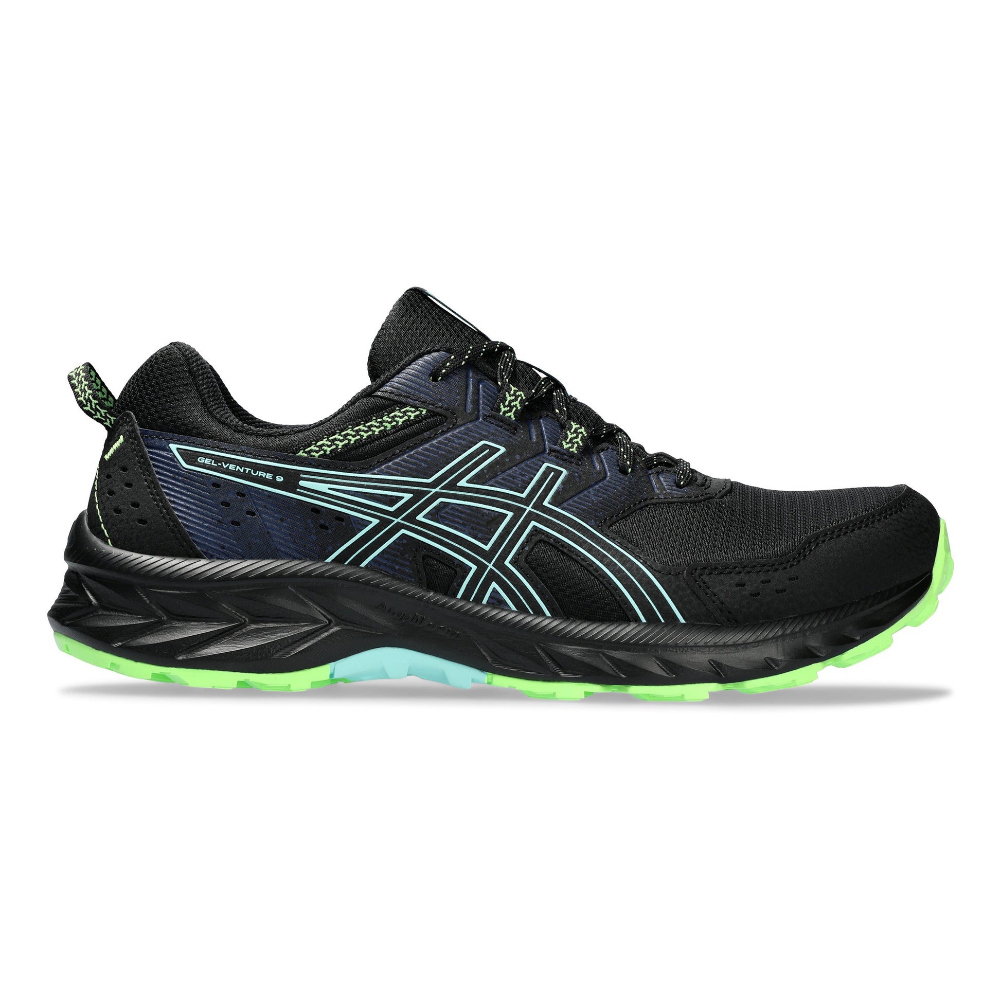 ASICS Gel-Venture 9 Scarpa da trail Uomini - nero, turchese