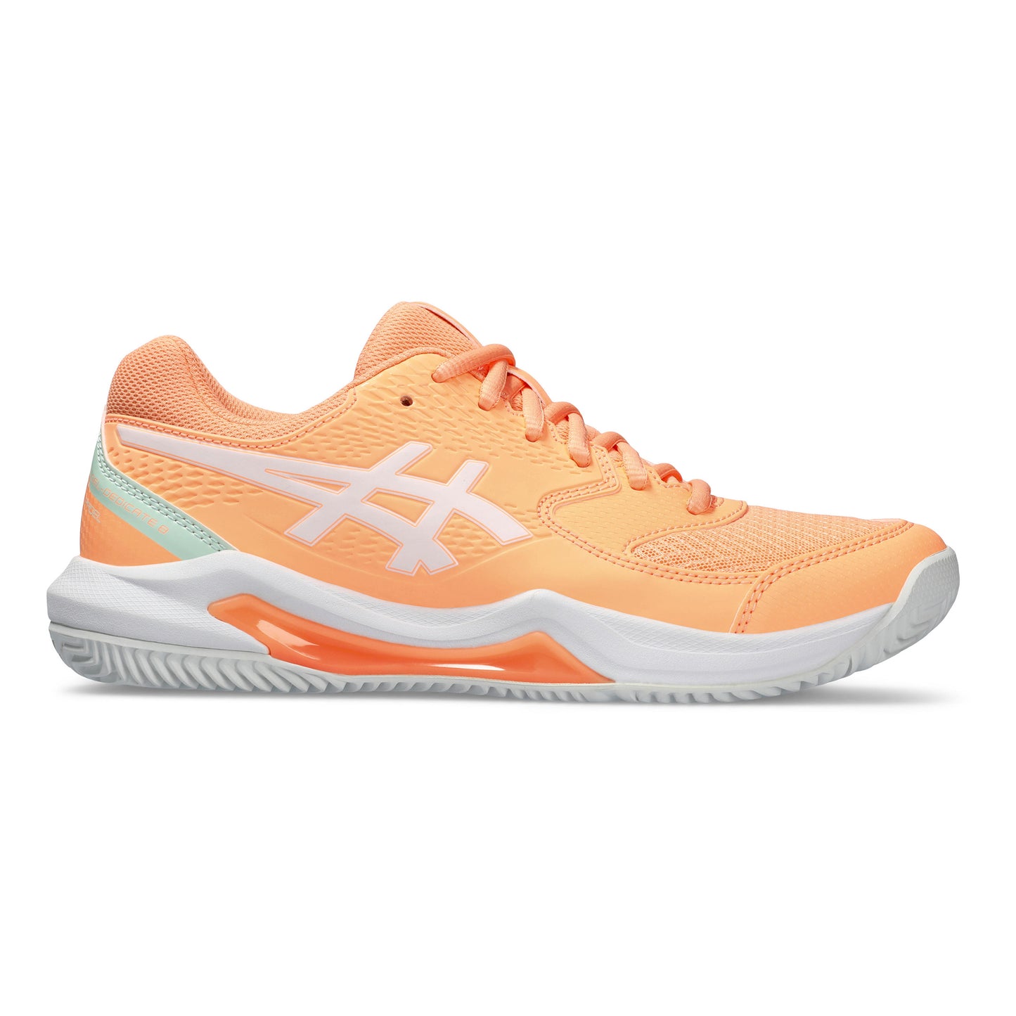 ASICS Gel-Dedicate 8 Scarpa da padel Donna - albicocca, bianco