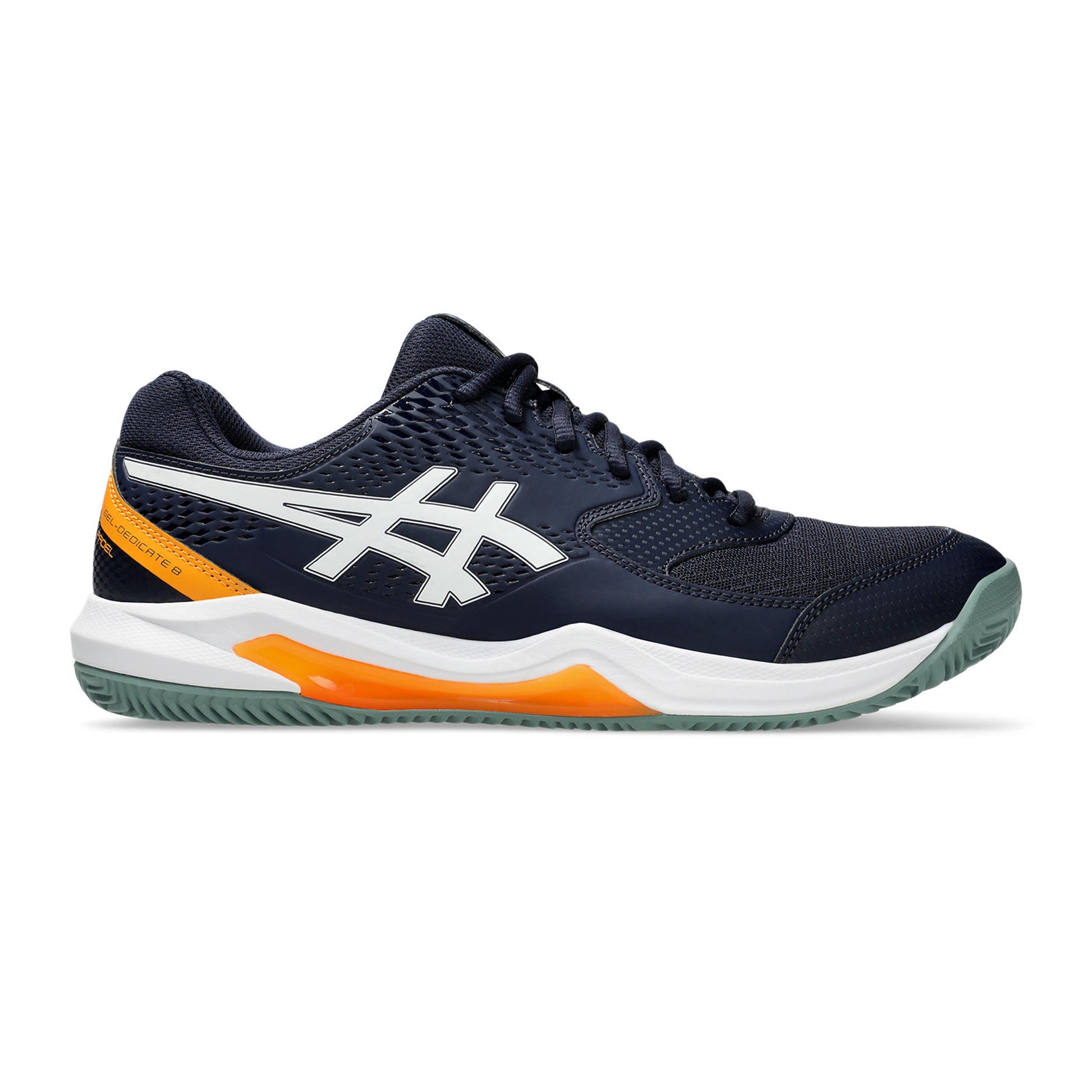 ASICS Gel-Dedicate 8 Scarpa da padel Uomini - blu scuro, bianco