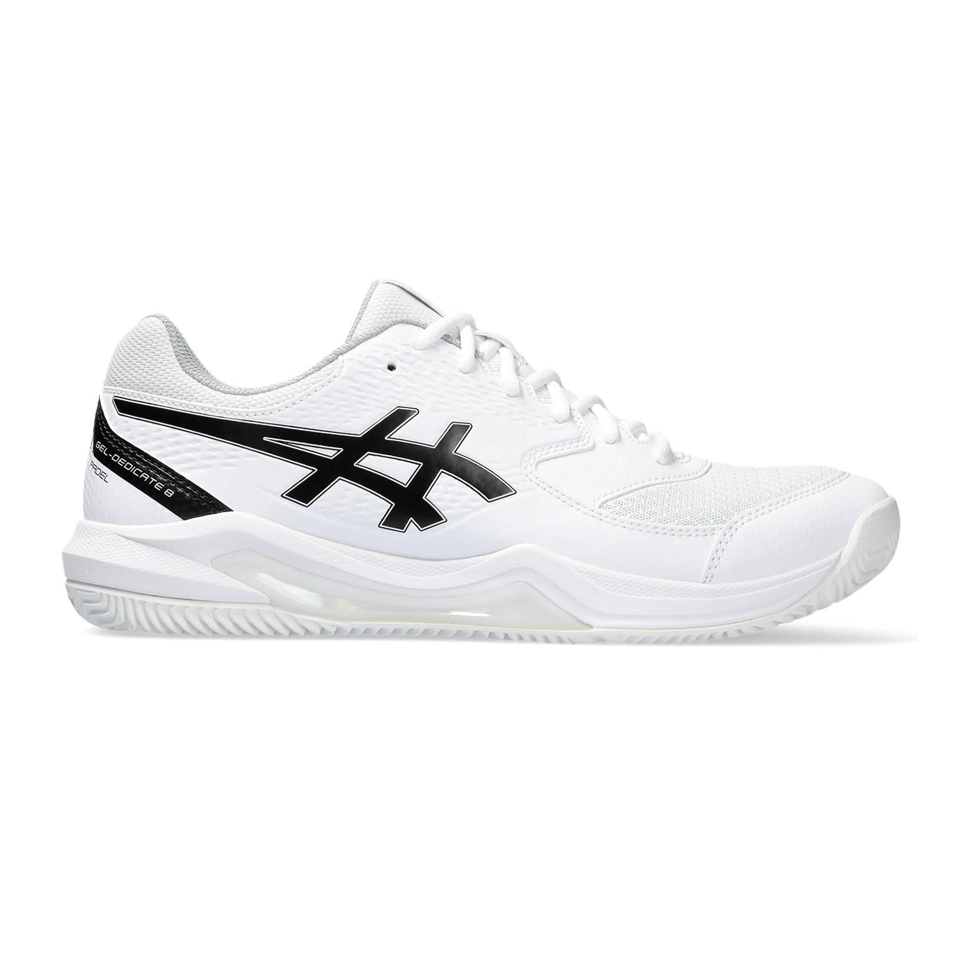 ASICS Gel-Dedicate 8 Scarpa Da Padel Uomini-Bianco,Nero