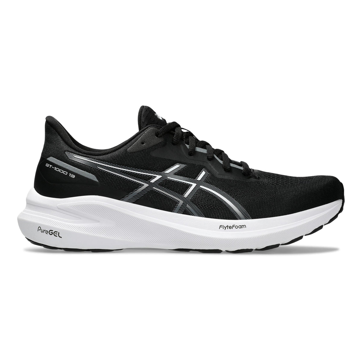 ASICS GT-1000 13 Scarpa stabile Uomini - nero, bianco