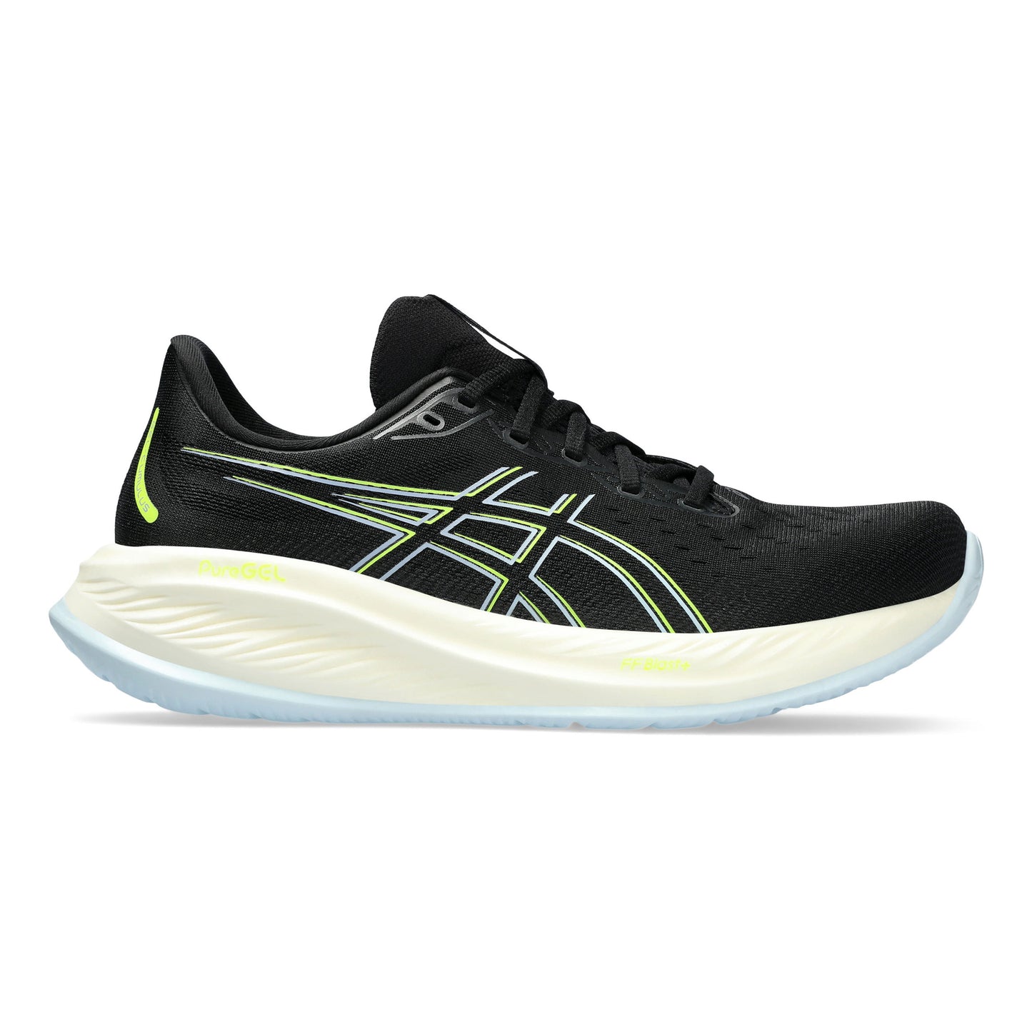 ASICS Gel-Cumulus 26 Scarpe Neutrali Uomini-Nero,Giallo