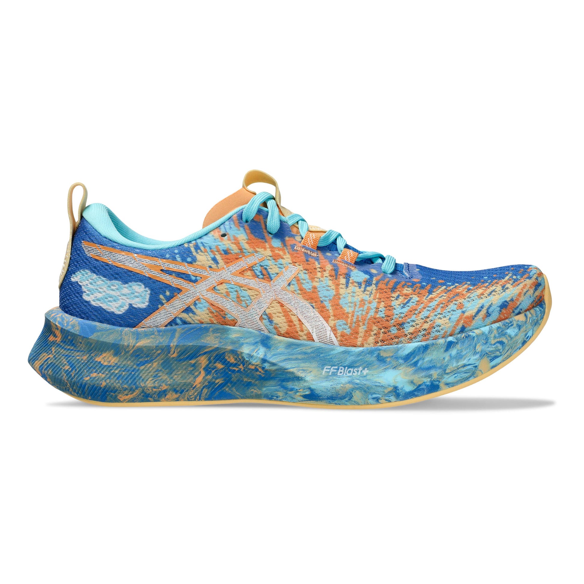 ASICS Noosa Tri 16 Scarpa da competizione Donna-blu, arancione