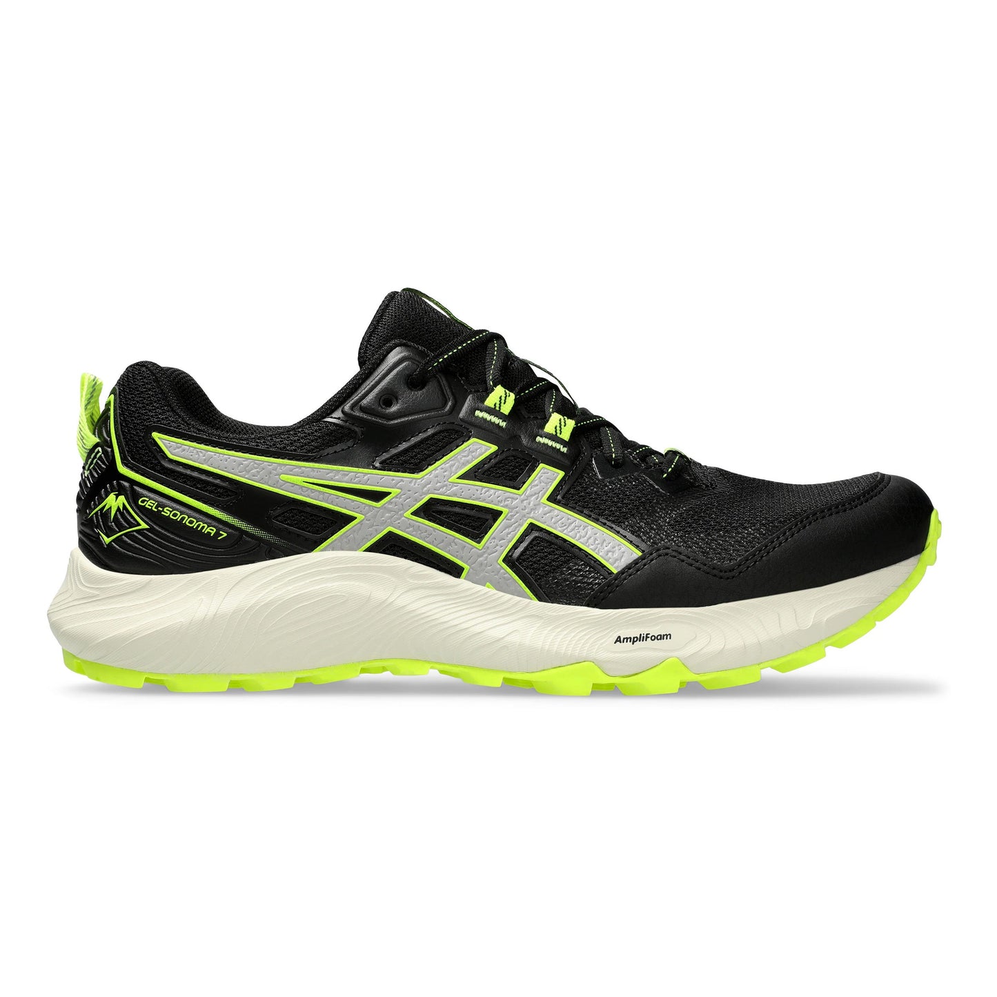 ASICS Gel-Sonoma 7 Scarpa da trail Uomini - nero, verde