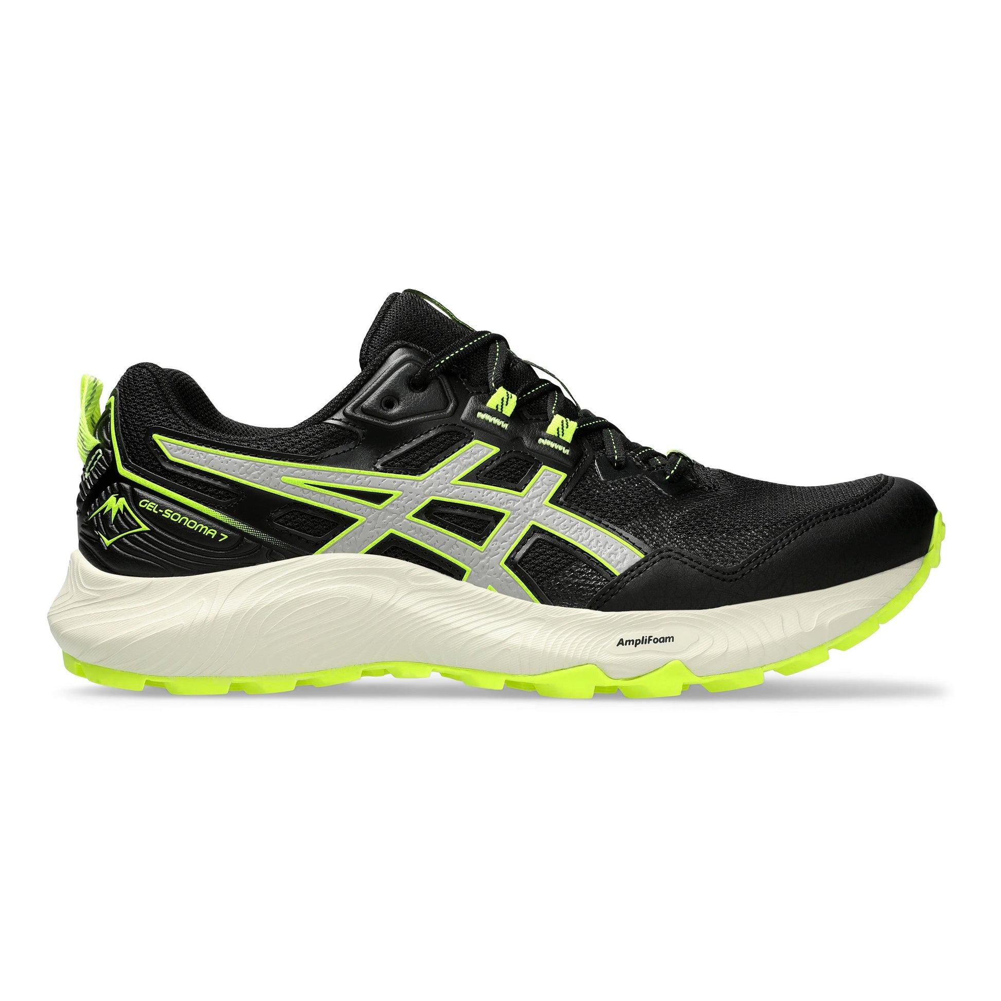 ASICS Gel-Sonoma 7 Scarpa da trail Uomini - nero, verde