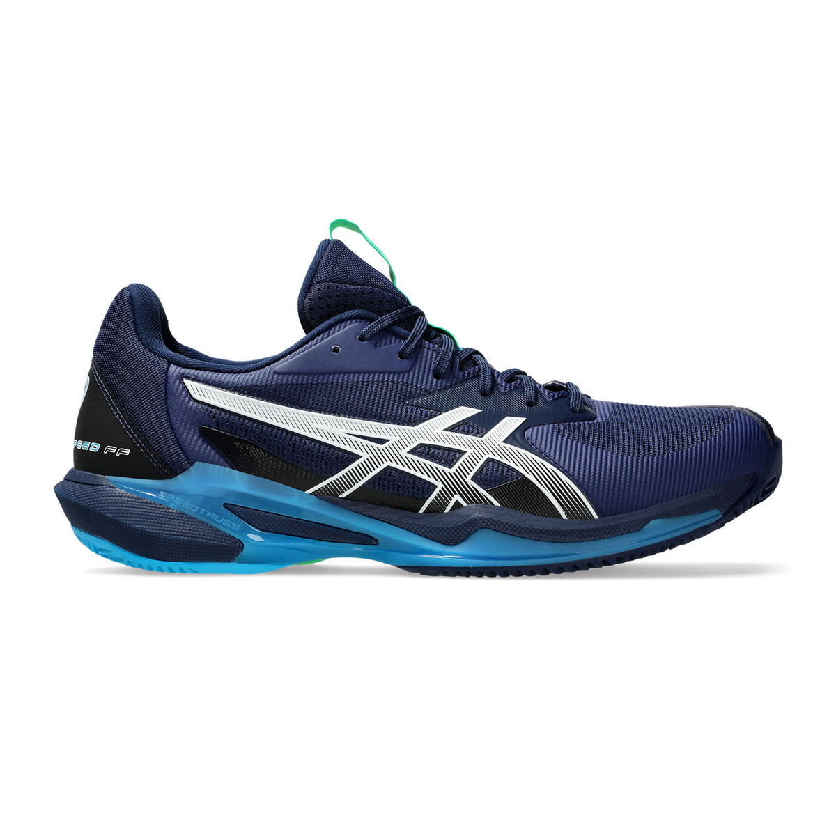 ASICS Solution Speed FF 3 Scarpa per terra rossa Uomini - blu scuro, turchese