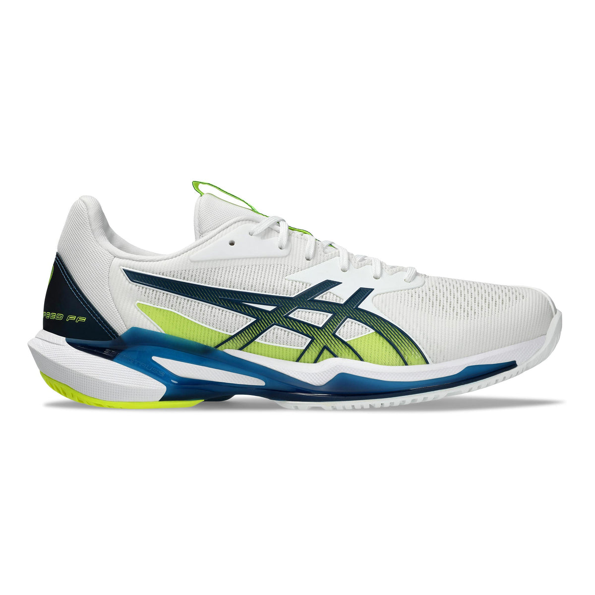 ASICS Solution Speed FF 3 Scarpa per tutte le superfici Uomini - bianco, giallo neon