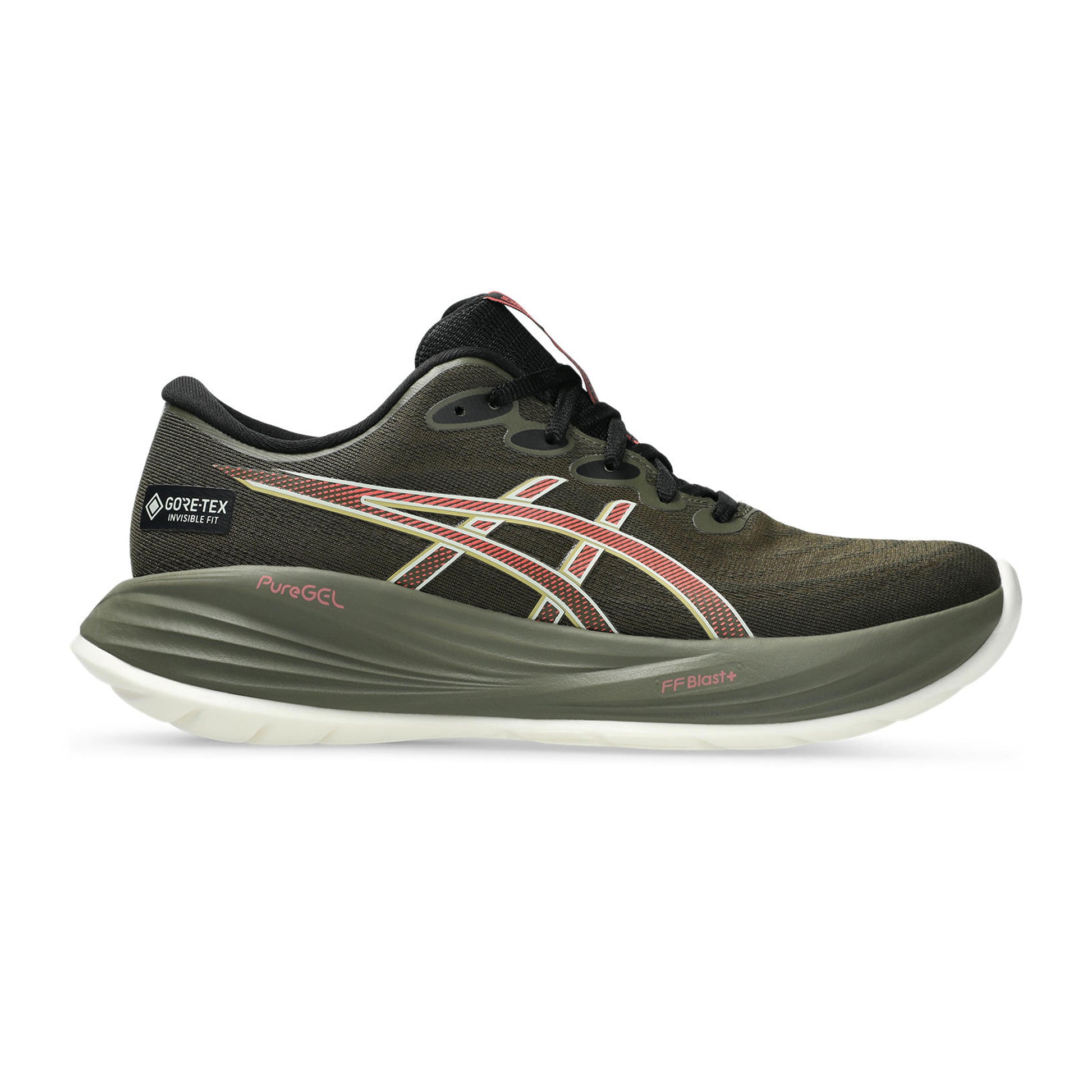 ASICS Gel-Cumulus 27 GTX Scarpe neutrali Donna-oliva, corallo