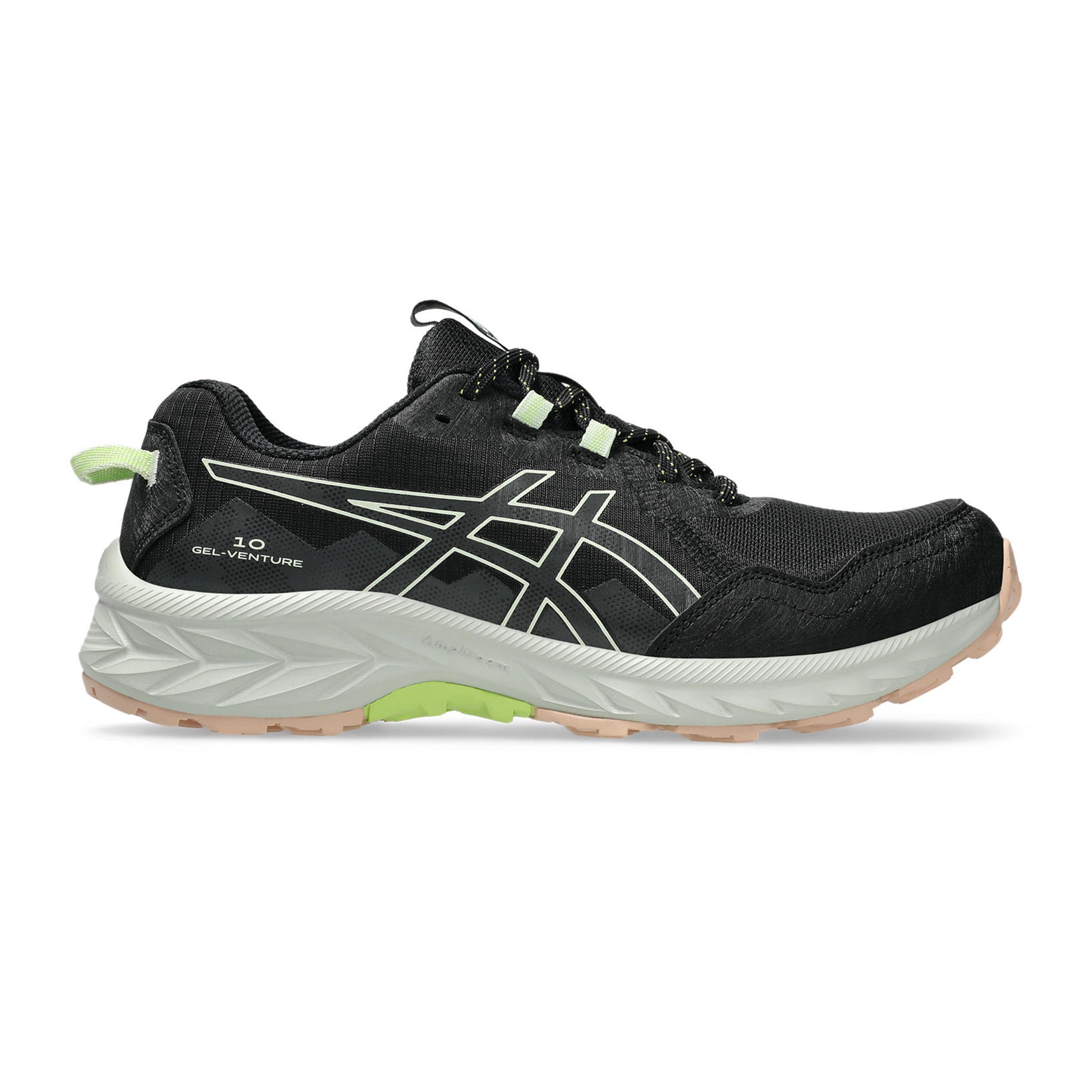 ASICS Gel-Venture 10 Scarpa Da Trail Donna-Nero,Mint