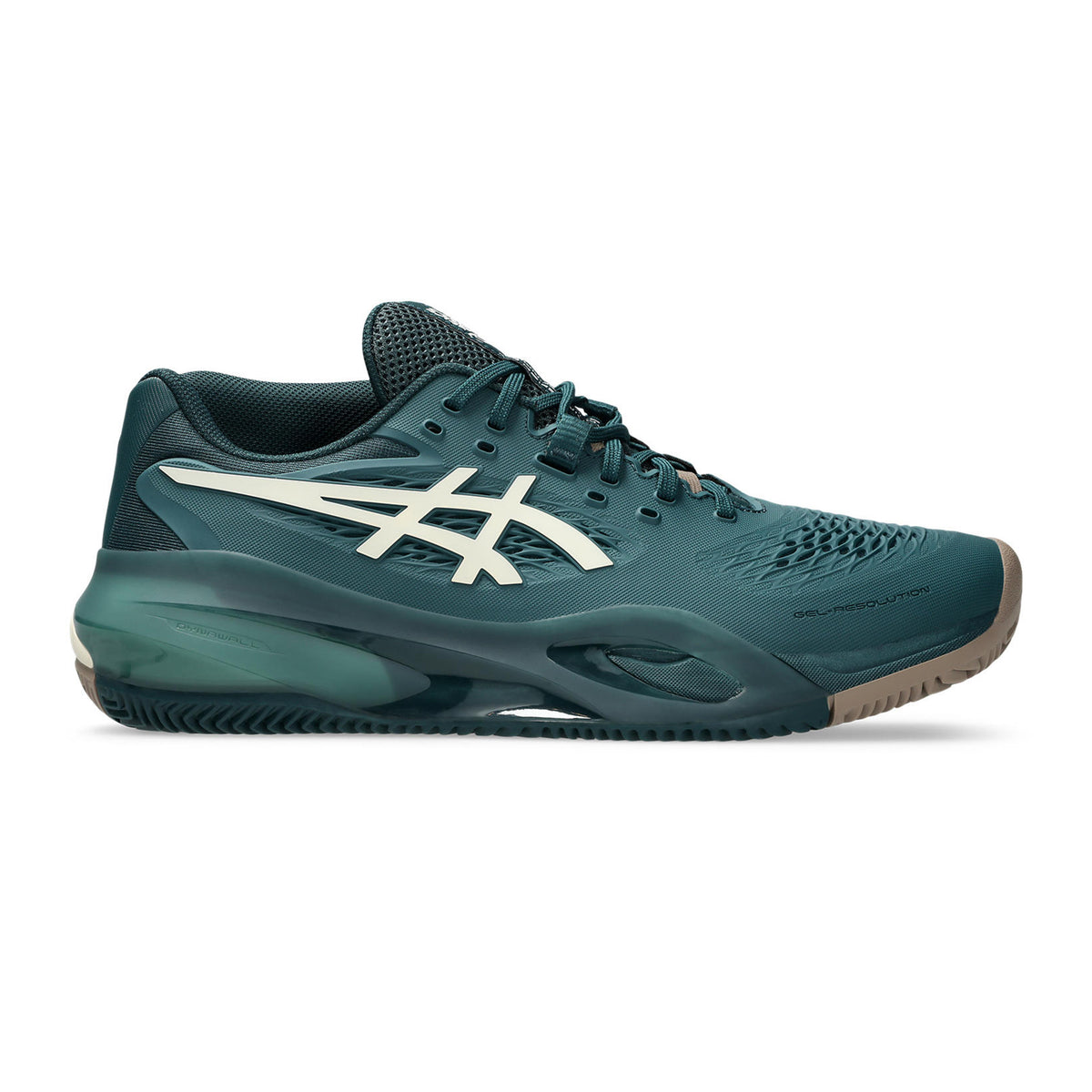 ASICS Gel-Resolution X Scarpa per terra rossa Uomini - verde scuro