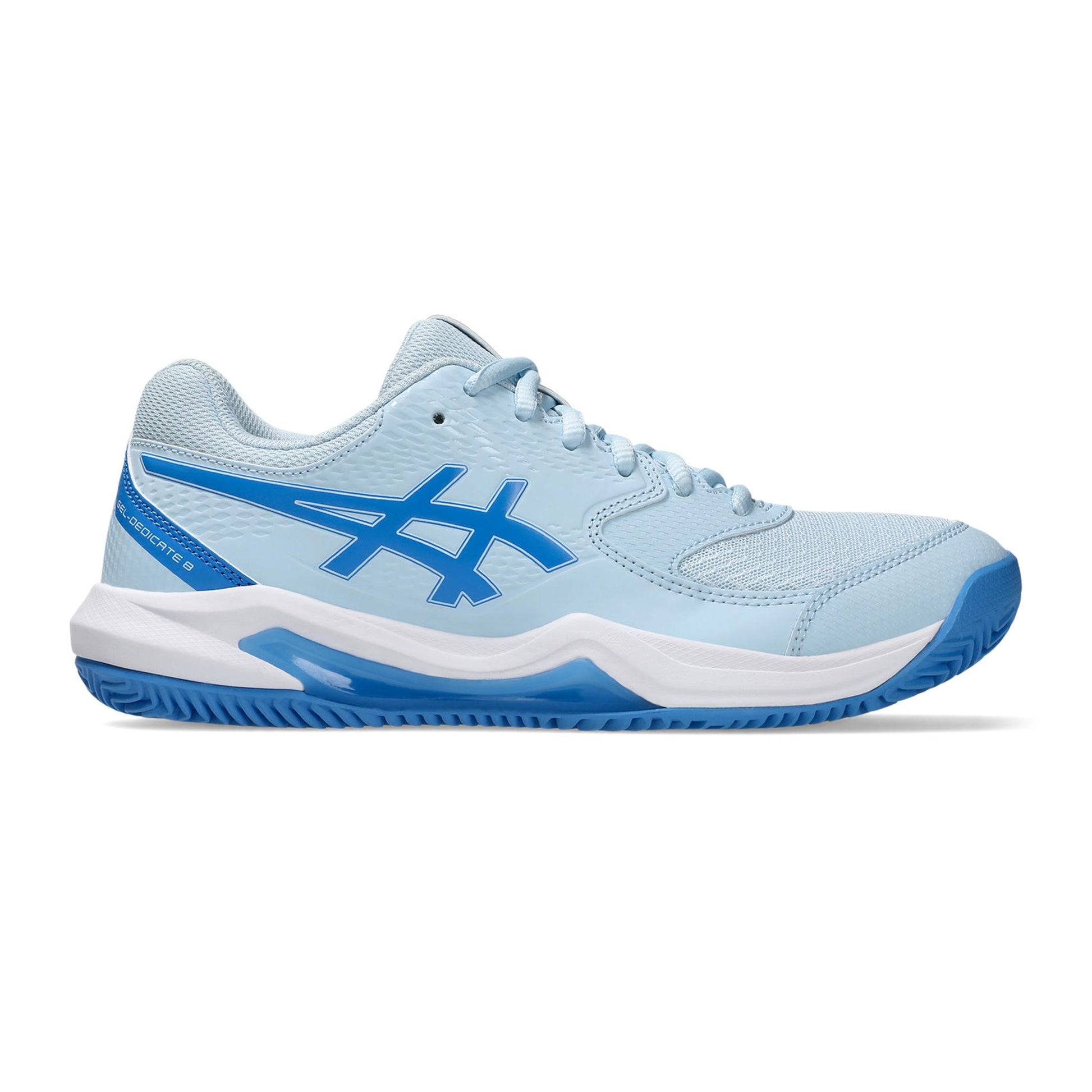 ASICS Gel-Dedicate 8 Scarpa per terra rossa Donna - blu chiaro, blu