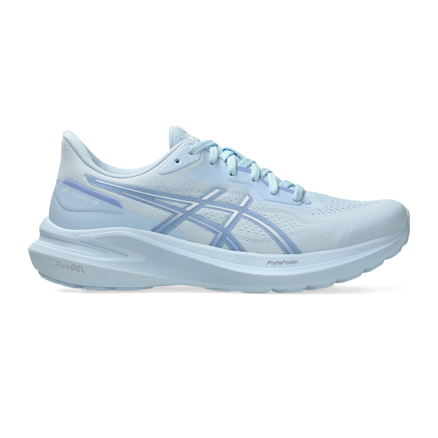 ASICS GT-1000 13 Scarpa stabile Donna - blu chiaro, lilla