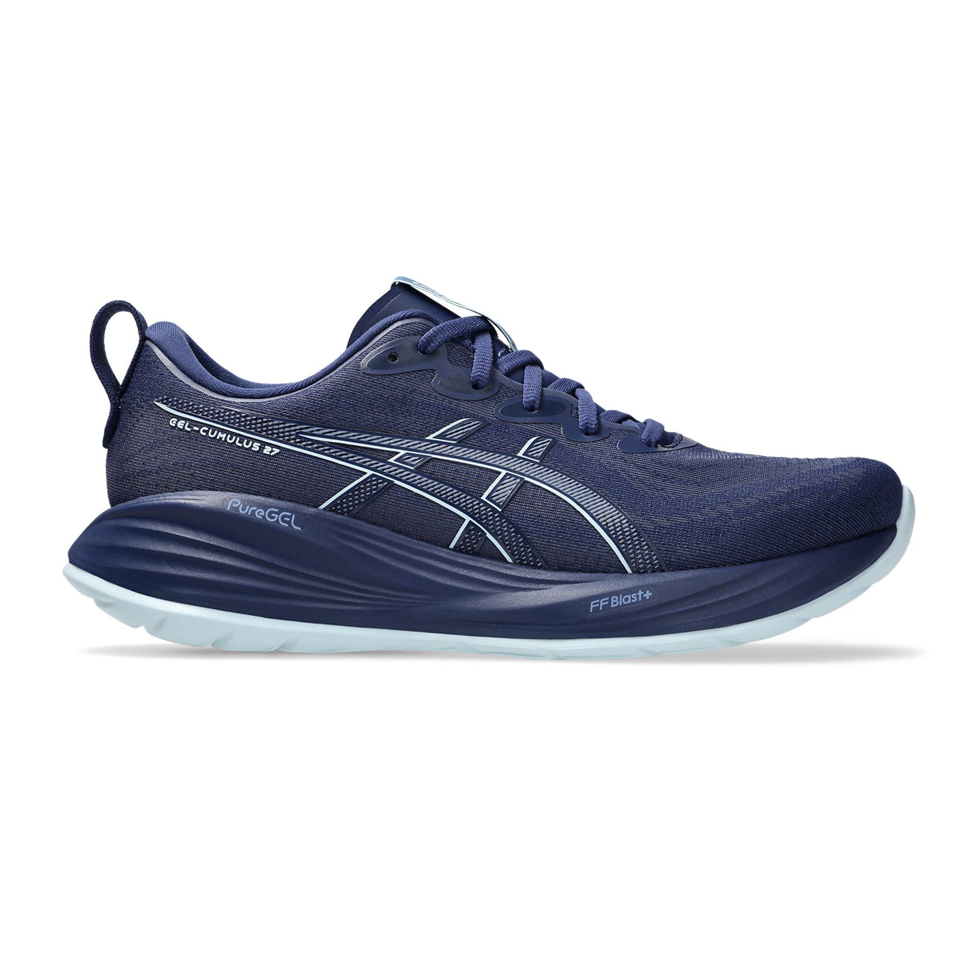 ASICS Gel-Cumulus 27 Scarpe Neutrali Uomini-Blu Scuro,Grigio