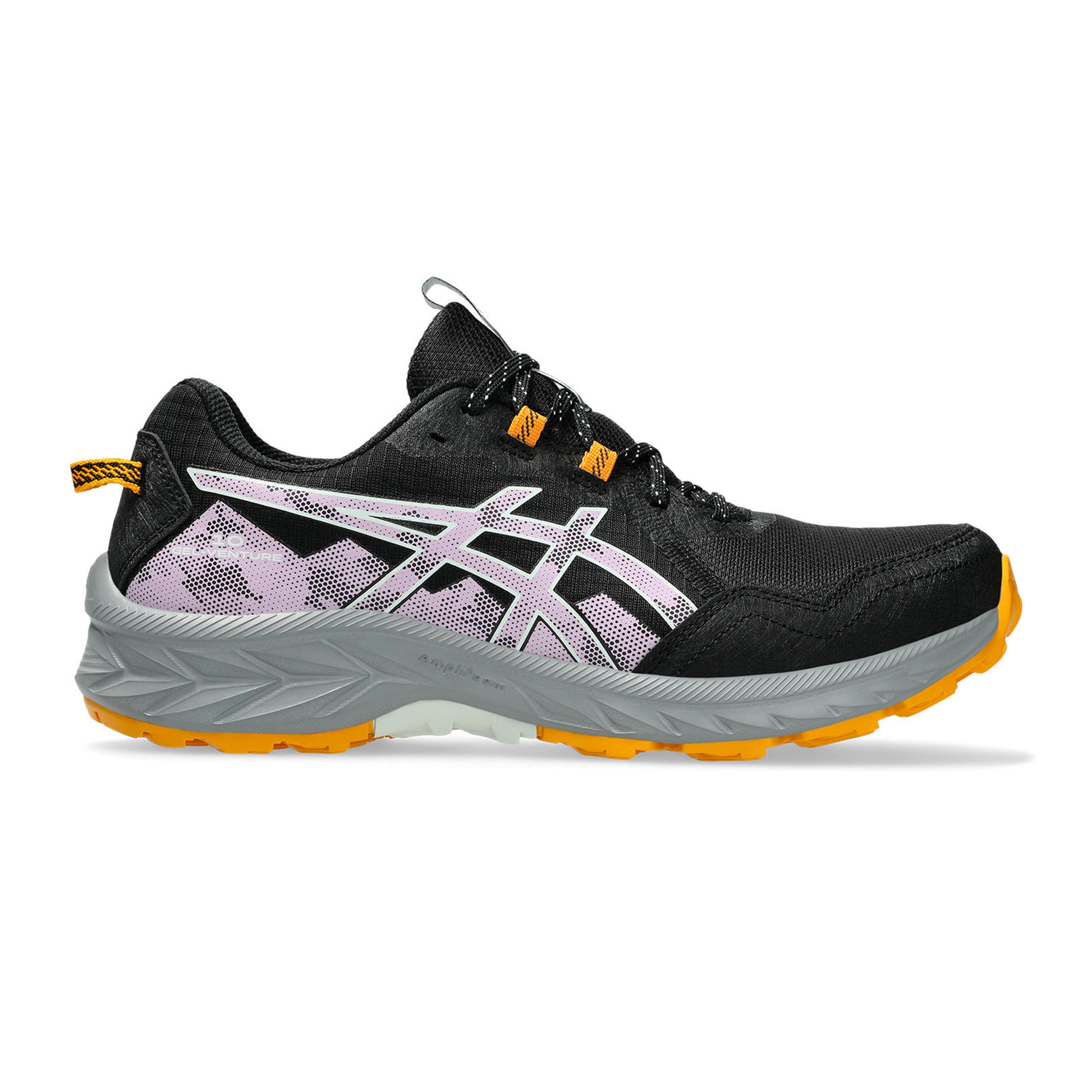 ASICS Gel-Venture 10 Scarpa Da Trail Donna-Nero,Lilla