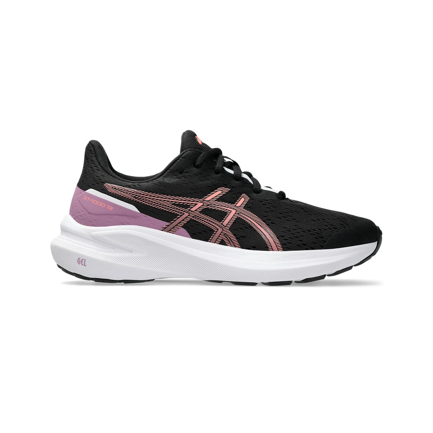ASICS GT-1000 13 GS Scarpa Stabile Bambini-Nero,Giallo