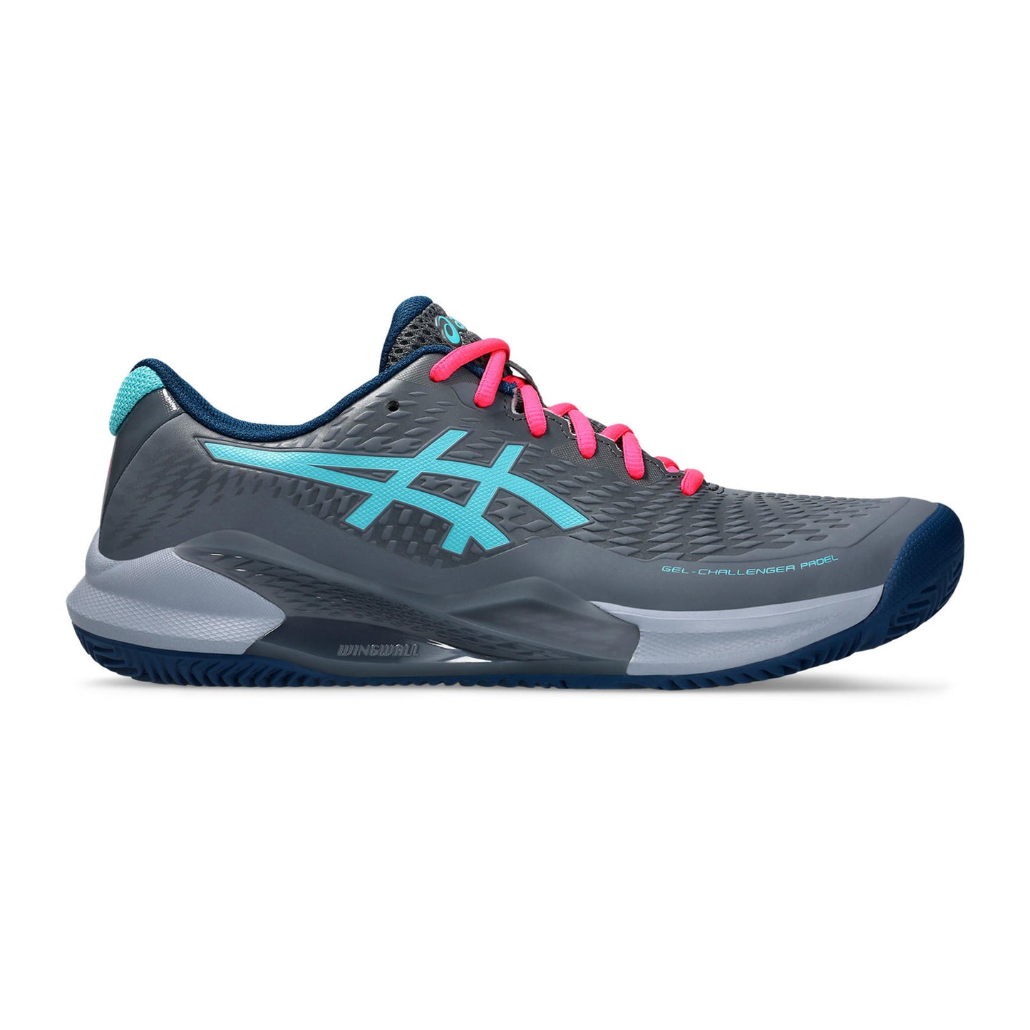 ASICS Gel-Challenger Scarpa Da Padel Uomini-Grigio,Blu Chiaro