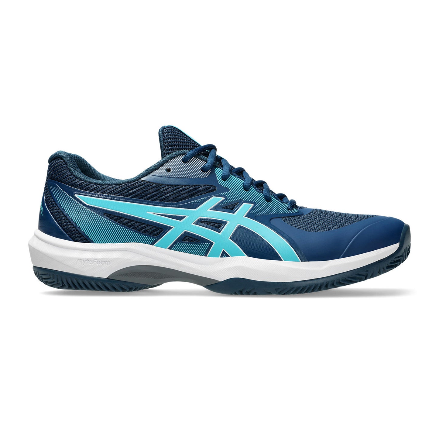 ASICS Game FF Scarpa da padel Uomini - color petrolio, blu chiaro