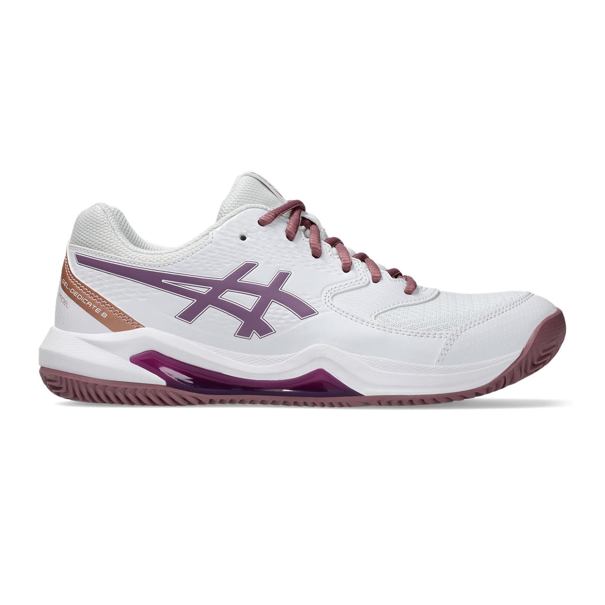 ASICS Gel-Dedicate Scarpa Da Padel Donna-Bianco